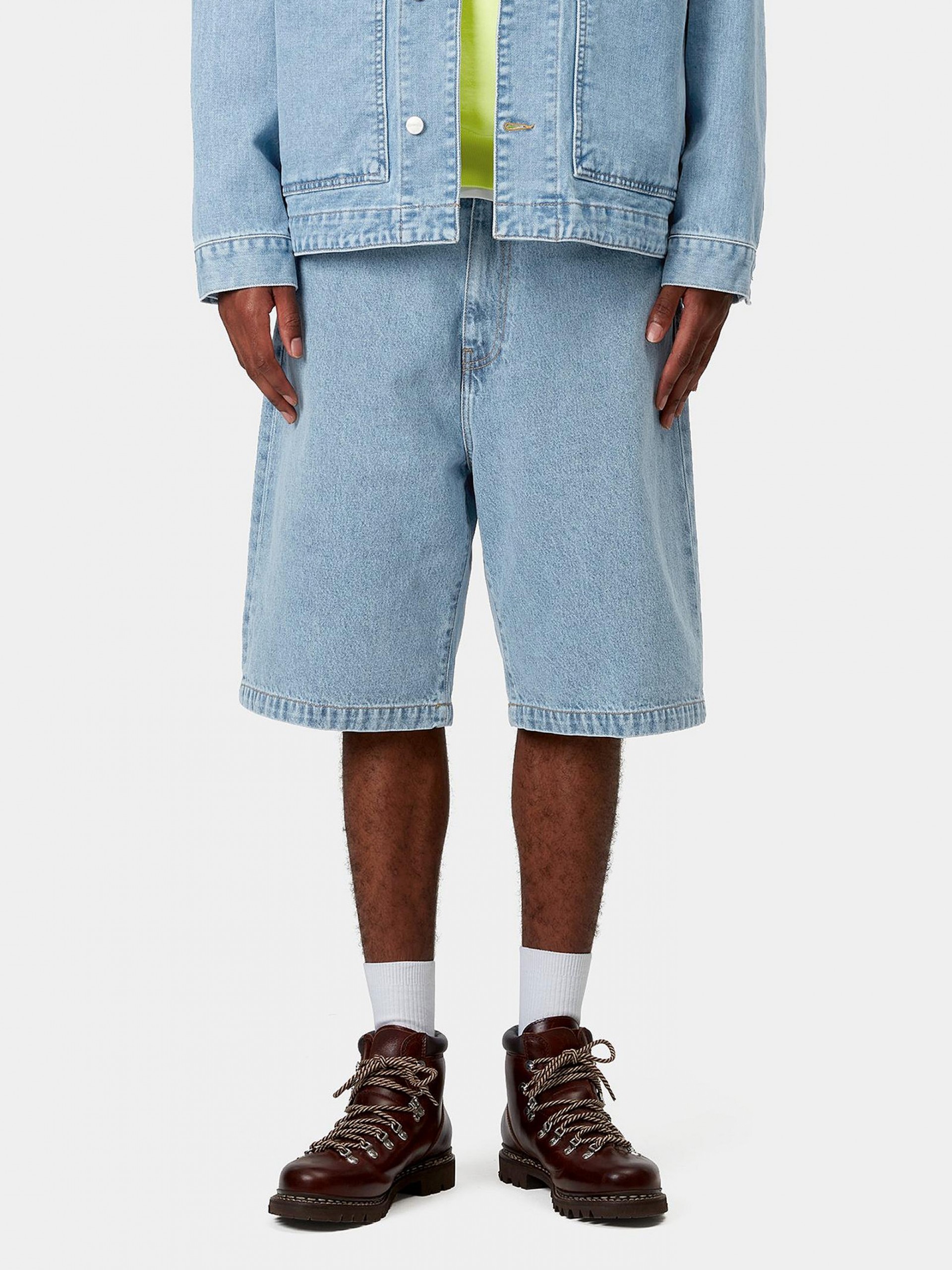 Pantalones Vaqueros Cortos Carhartt WIP Landon Azules