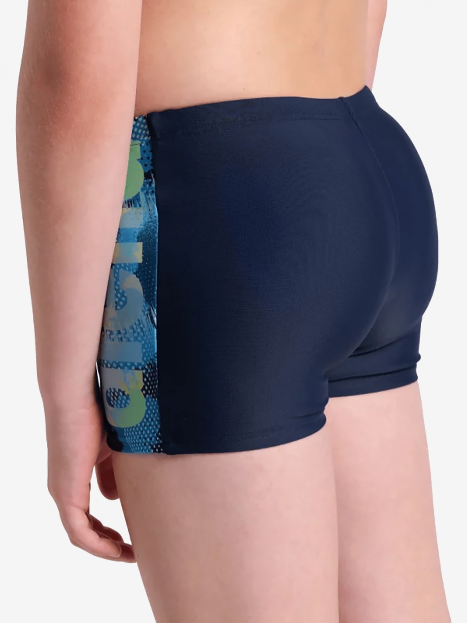 Bañador de Natación Arena Light Tricks Kids Azul