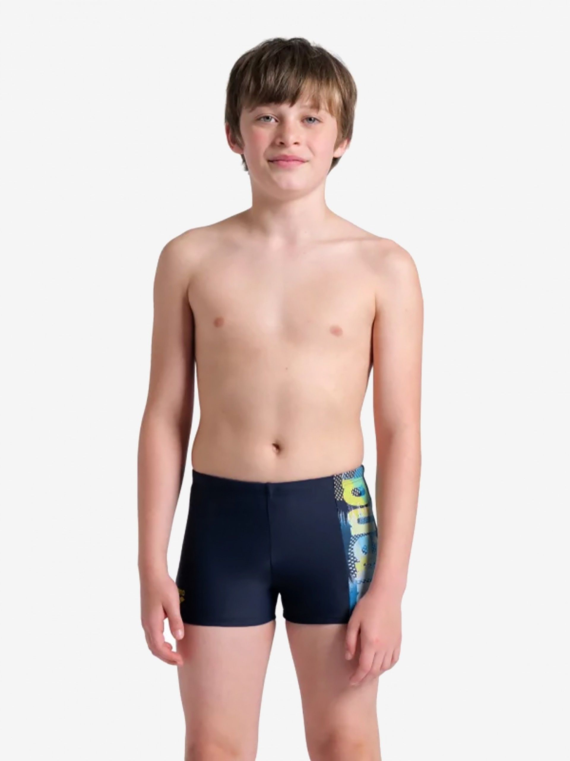 Bañador de Natación Arena Light Tricks Kids Azul