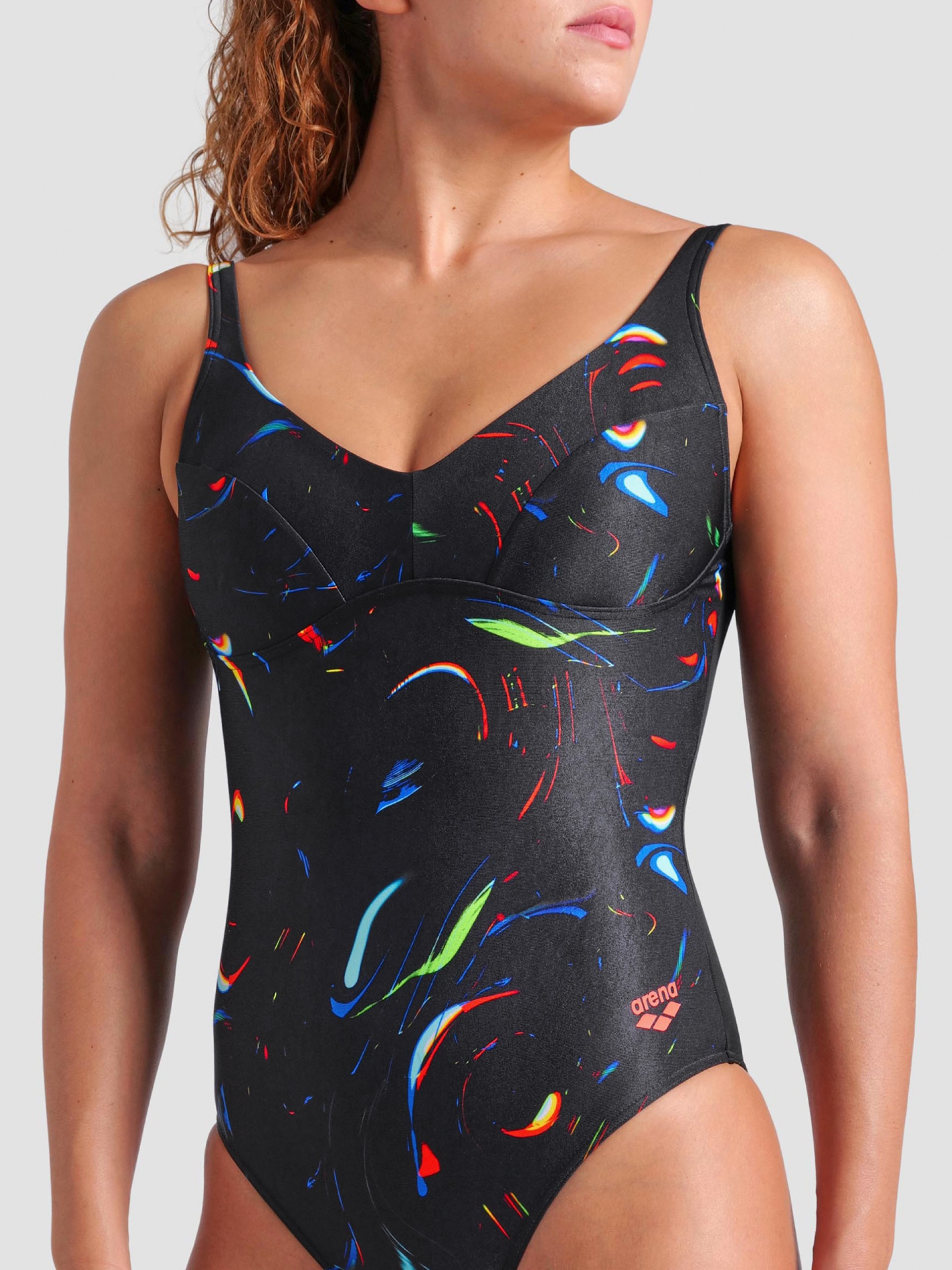 Bañador Arena Abyss Con Espalda En U Negro