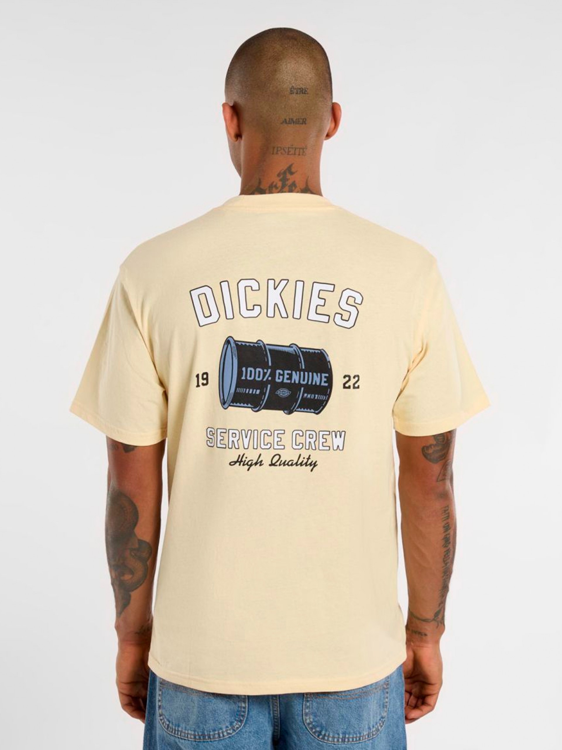 Dickies Service Crew Yellow T-shirt