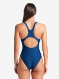 Fato de Banho Arena Control Pro Back Solid Azul