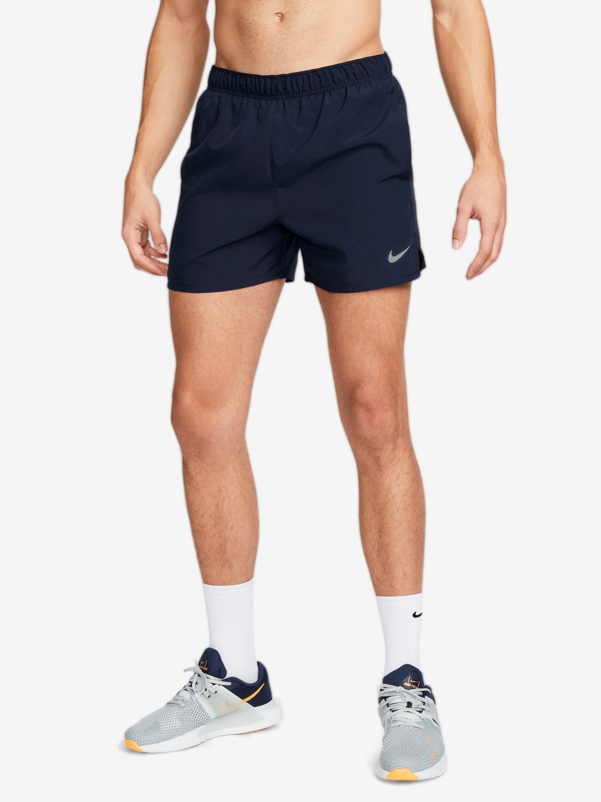 Pantalones Cortos de Running Nike Dri-FIT Challenger 13cm Azules Para Hombre