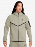 Nike Tech Fleece Windrunner Green Hooded Jacket For Men