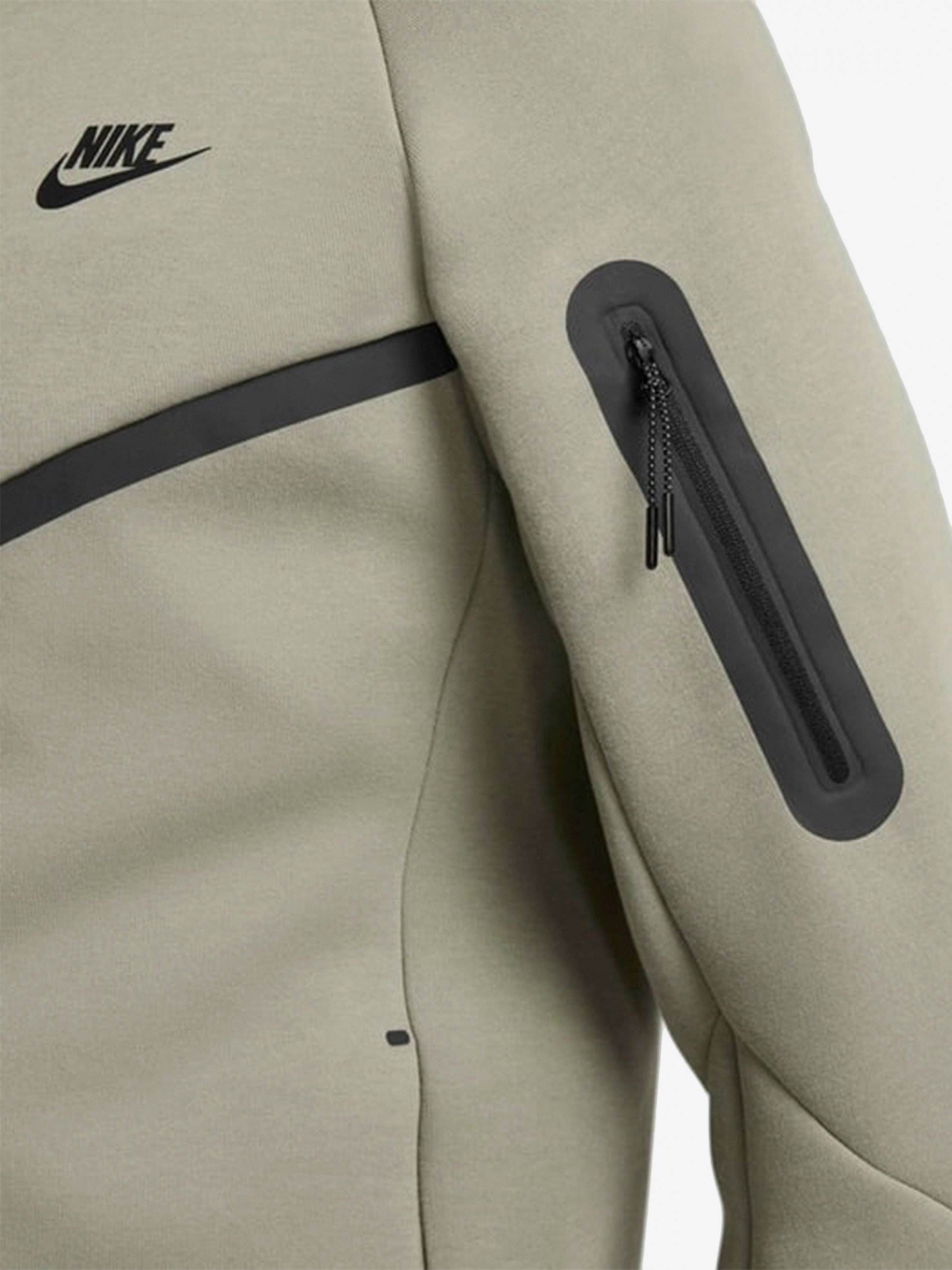 Chaqueta con Capucha Nike Tech Fleece Windrunner Verde Para Hombre