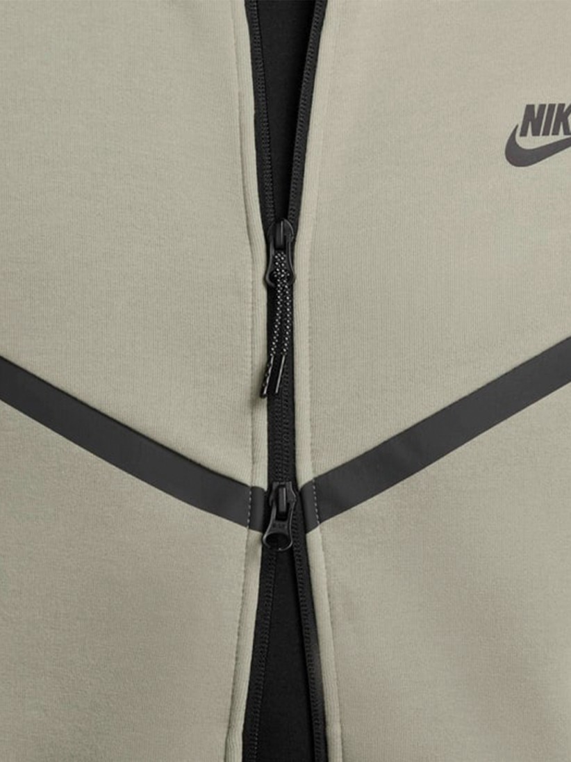 Nike Tech Fleece Windrunner Green Hooded Jacket For Men