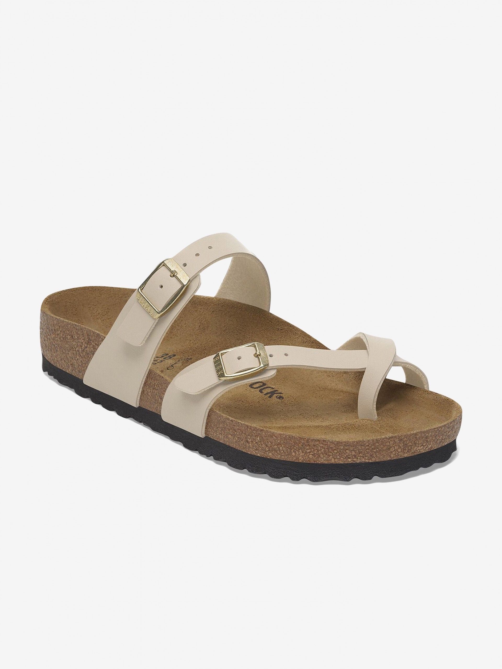 Birkenstock Mayari Birko-Flor Beige Slides
