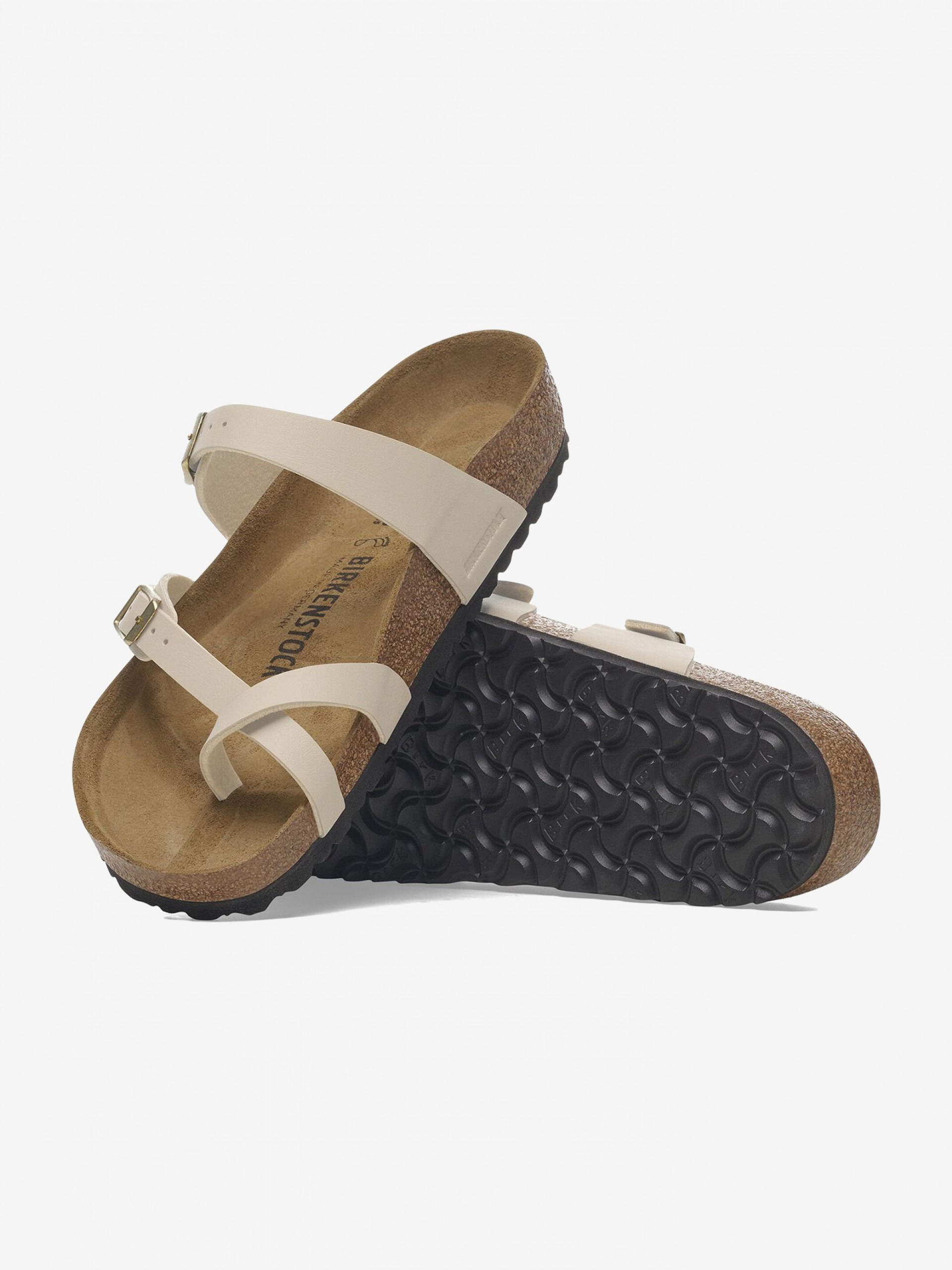 Birkenstock Mayari Birko-Flor Beige Slides