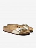 Chanclas Birkenstock Madrid Birko-Flor Doradas