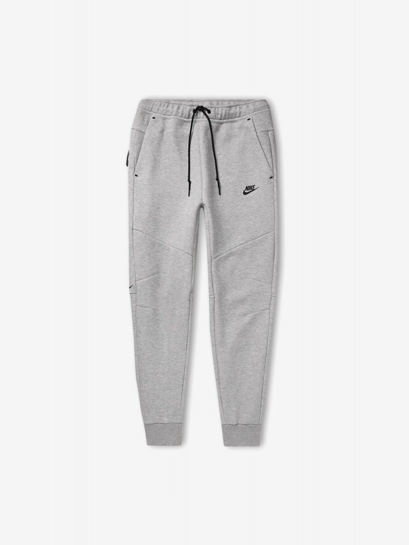 Nike Tech Fleece Slim Fit Grey Trousers For Men