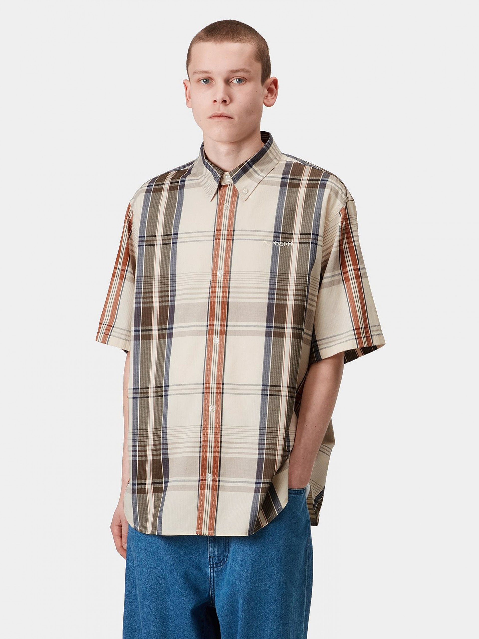 Camisa Carhartt WIP Roslin Xadrez