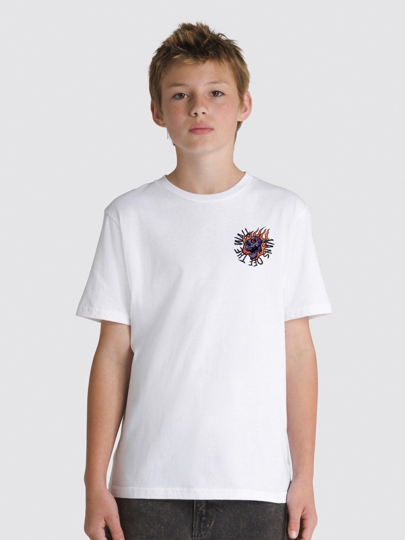 T-shirt Vans Vortex Kids Branca