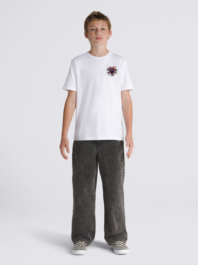 T-shirt Vans Vortex Kids Branca