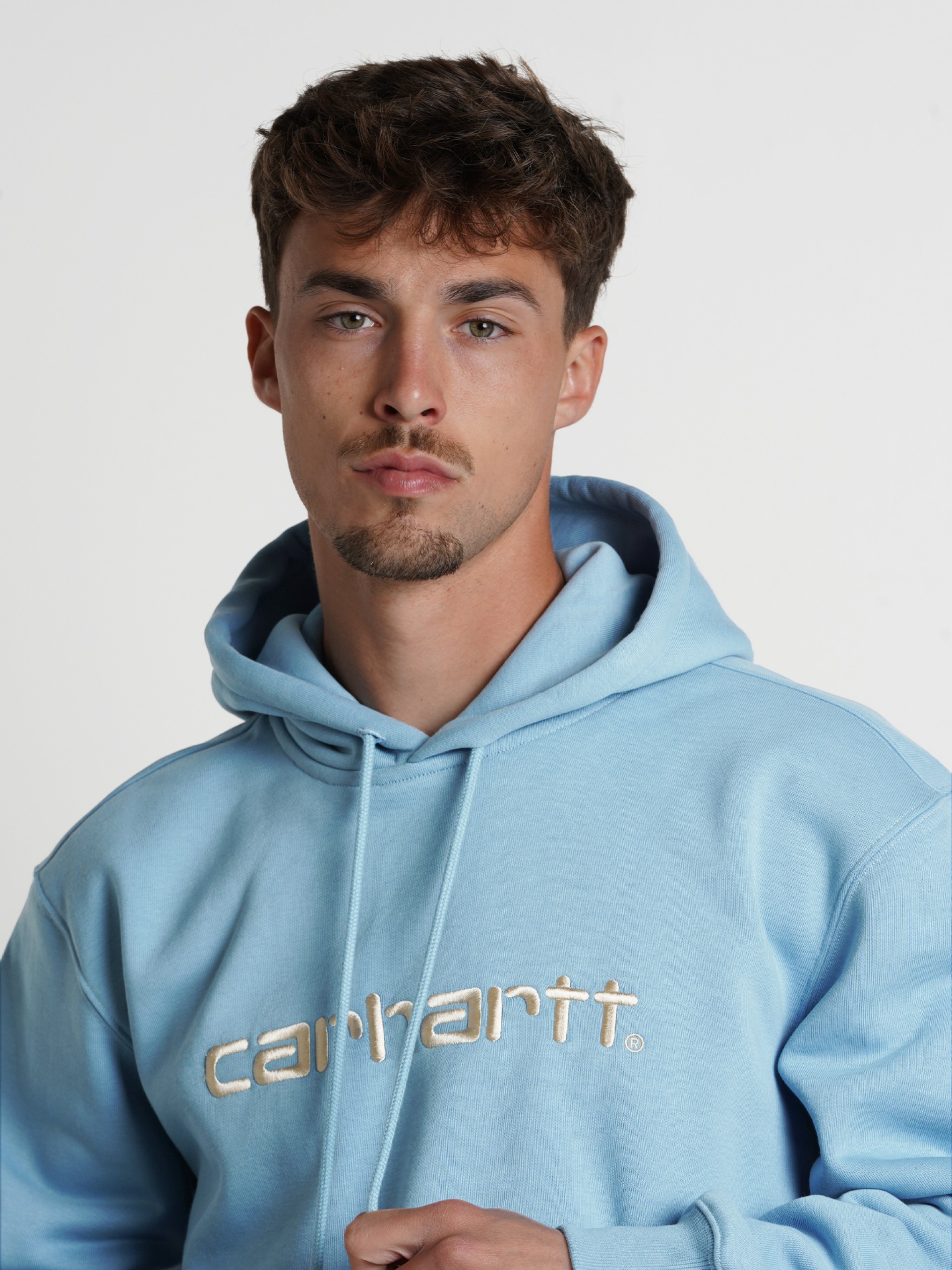 Camisola com Capuz Carhartt WIP Sweat Azul