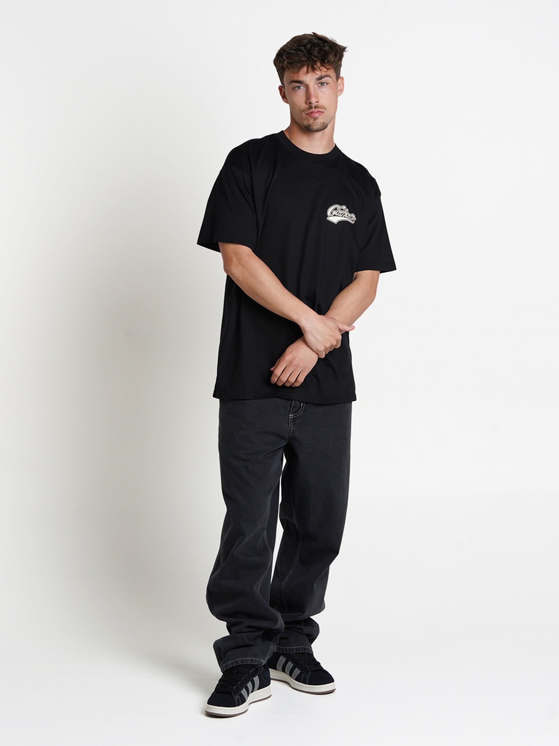 Camiseta Carhartt WIP Logo Negra