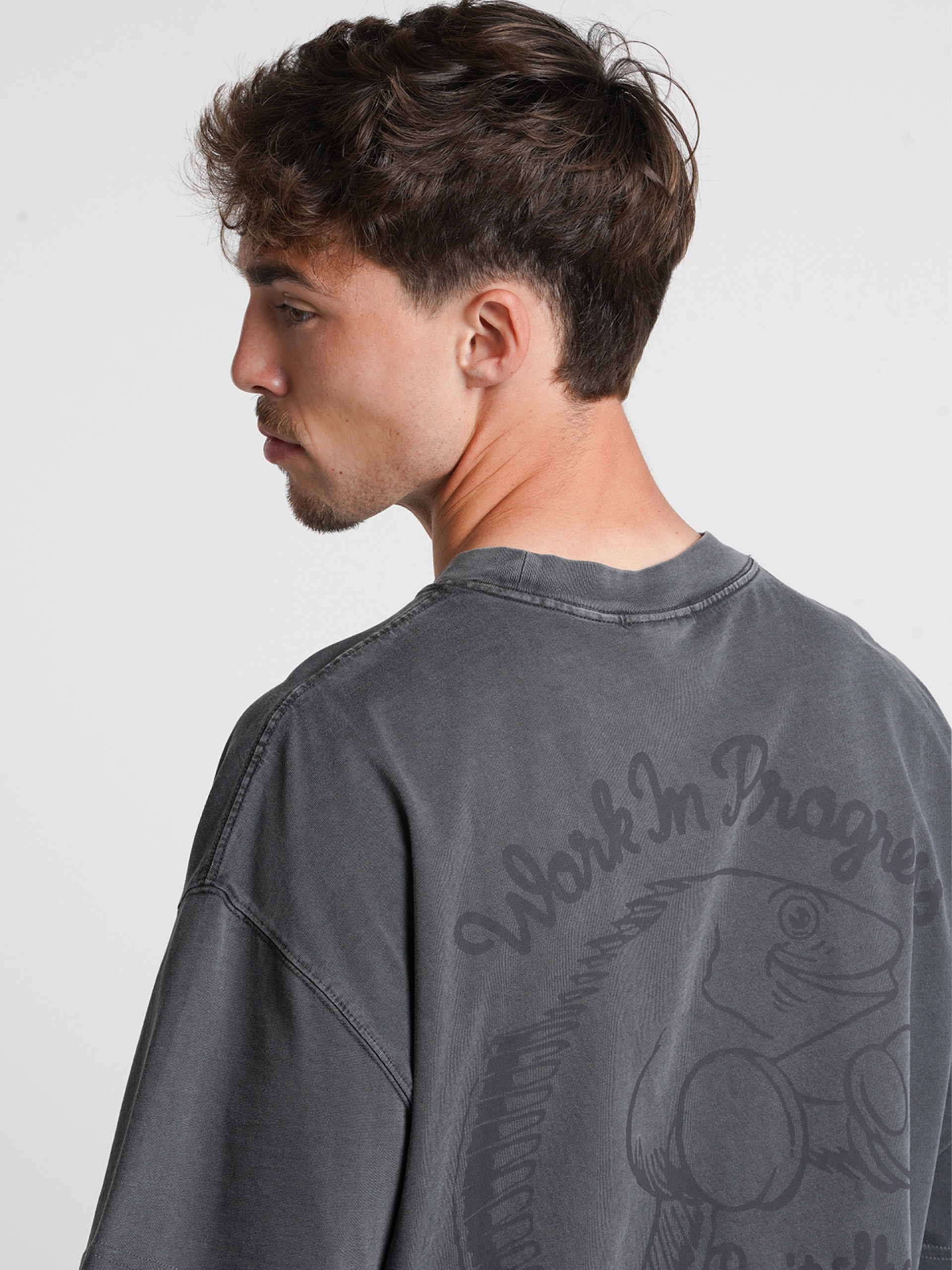 Camiseta Carhartt WIP Bait Shack Gris