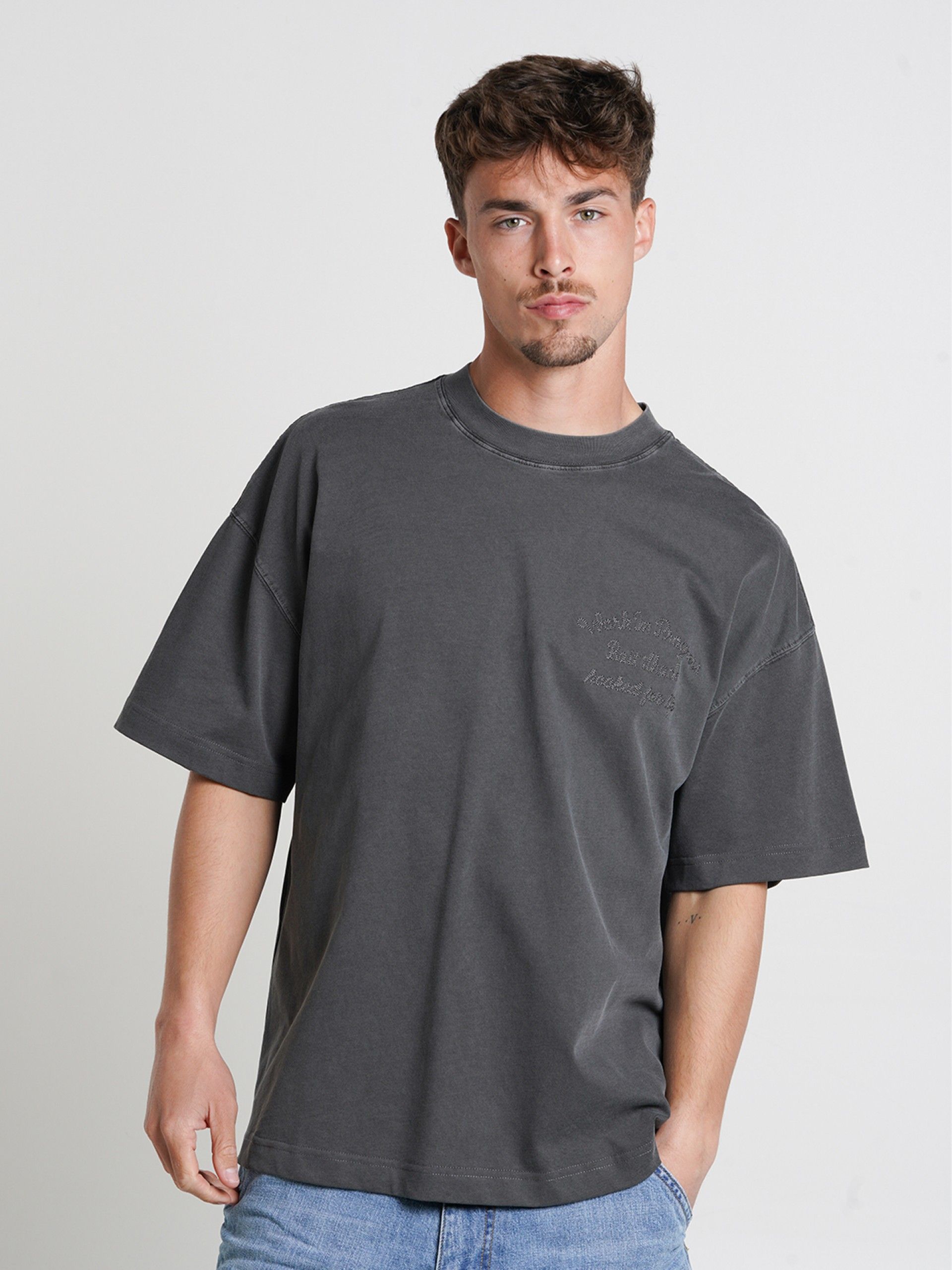 Camiseta Carhartt WIP Bait Shack Gris