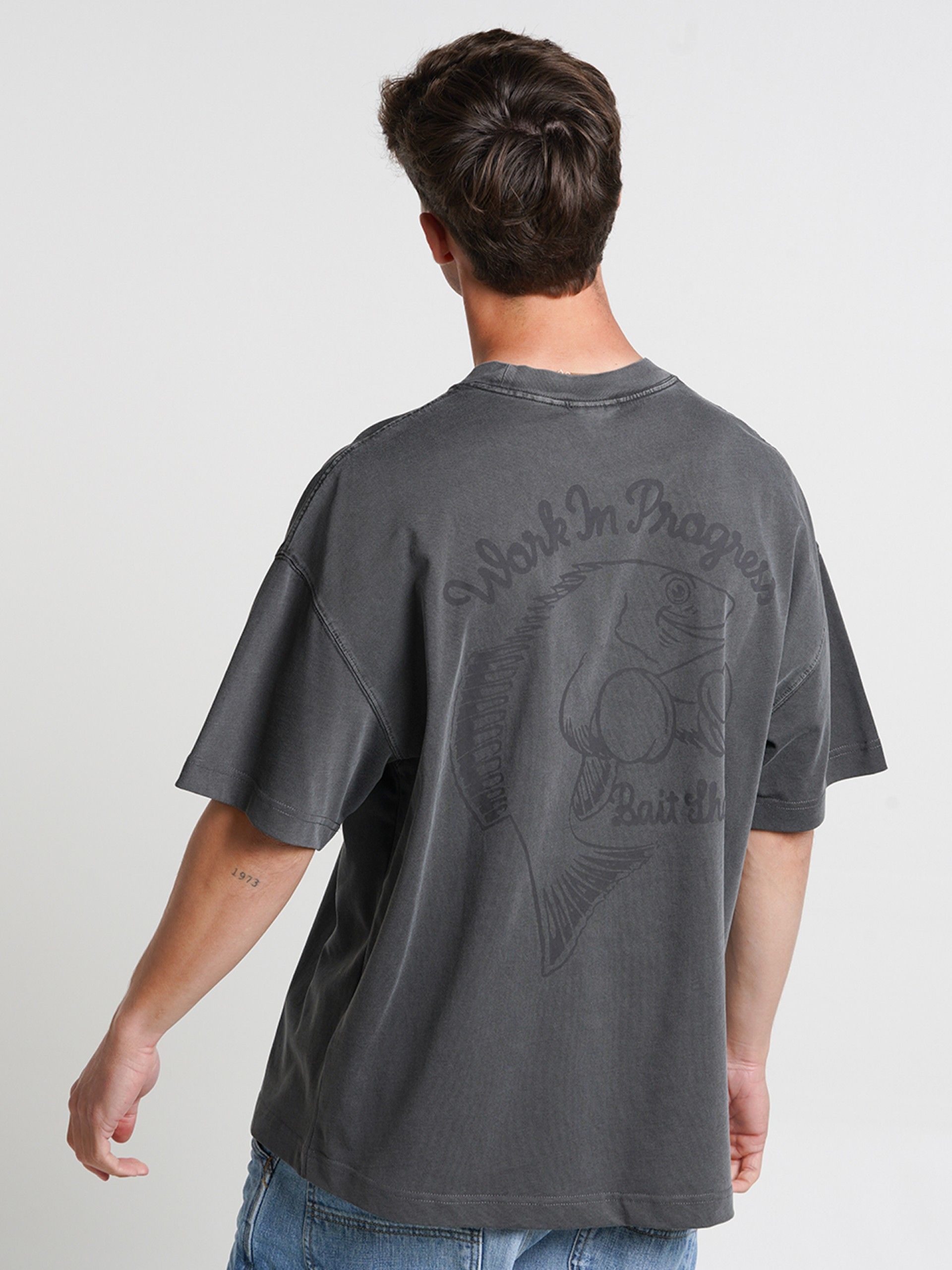 Camiseta Carhartt WIP Bait Shack Gris