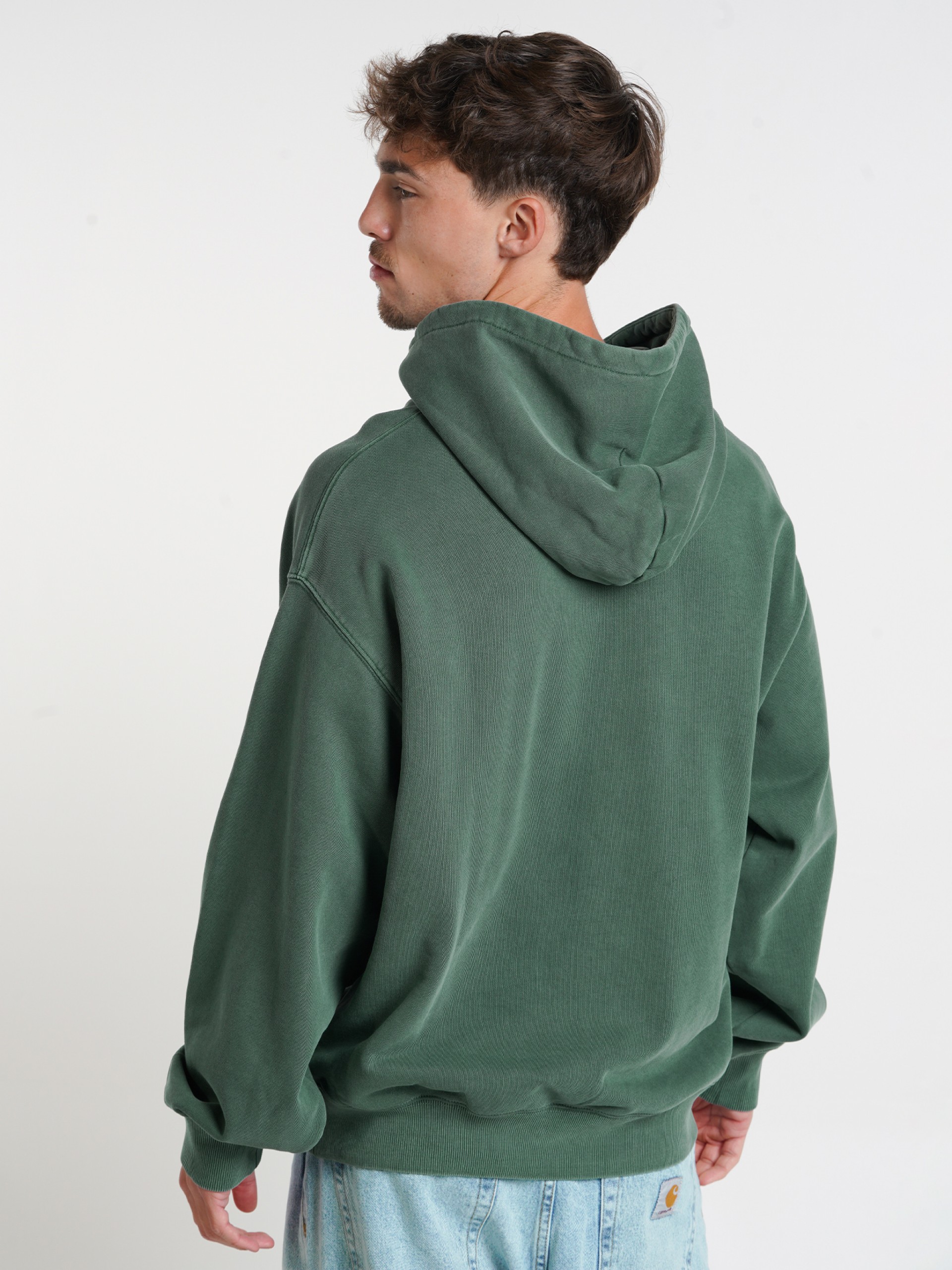 Camisola com Capuz Carhartt WIP Library Verde