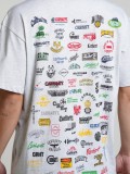 Camiseta Carhartt WIP Logo Gris