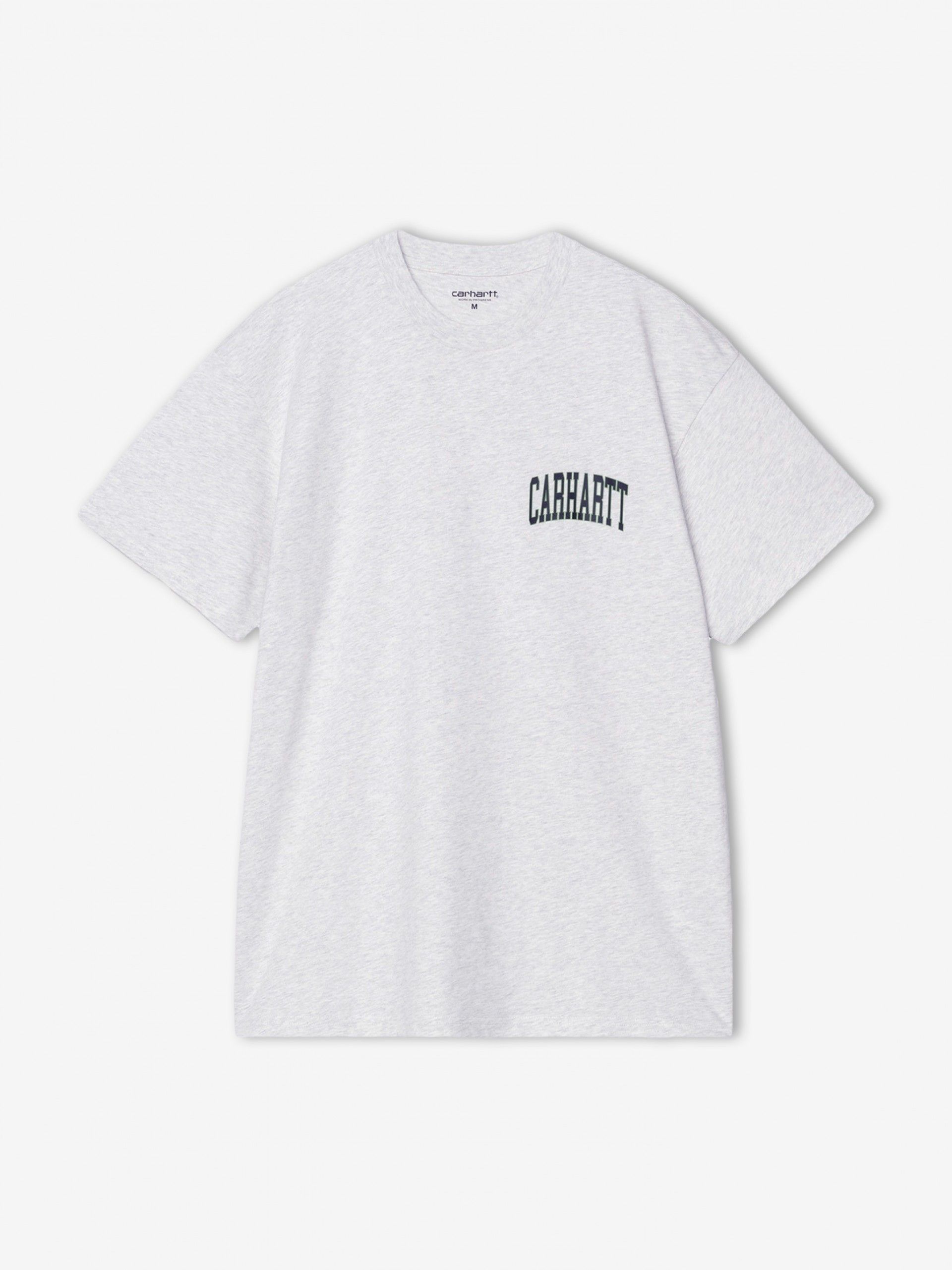 T-shirt Carhartt WIP Logo Cinzenta