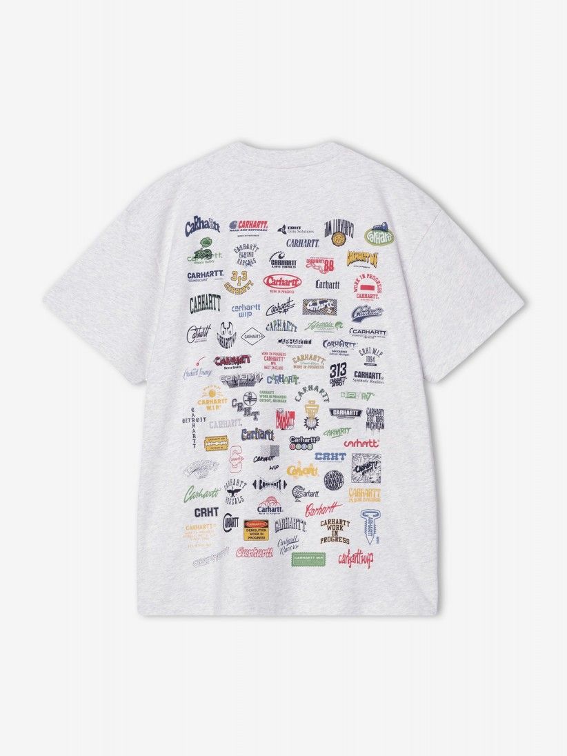 CARHARTT WIP｜ (S/S LOGO T-SHIRT (I034643 482XX)) Carhartt WIP S/S Logo T-Shirt, Black | Official Online Store