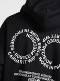 Sudadera con Capucha Carhartt WIP Rotation Negra