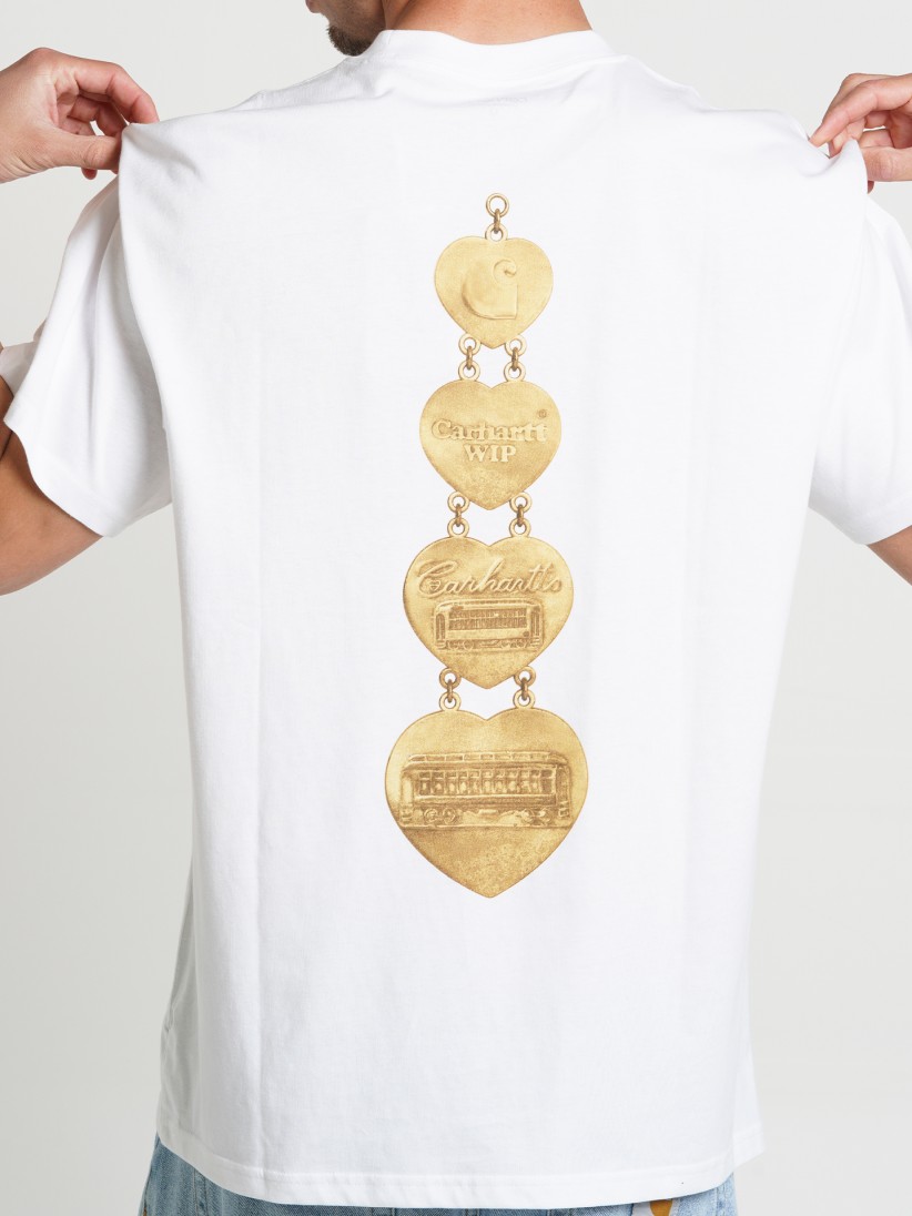 CARHARTT WIP｜ (Hartt Chain T-Shirt (I034663 02XX)) Carhartt WIP Hartt Chain T-Shirt | Men & Women | SVD