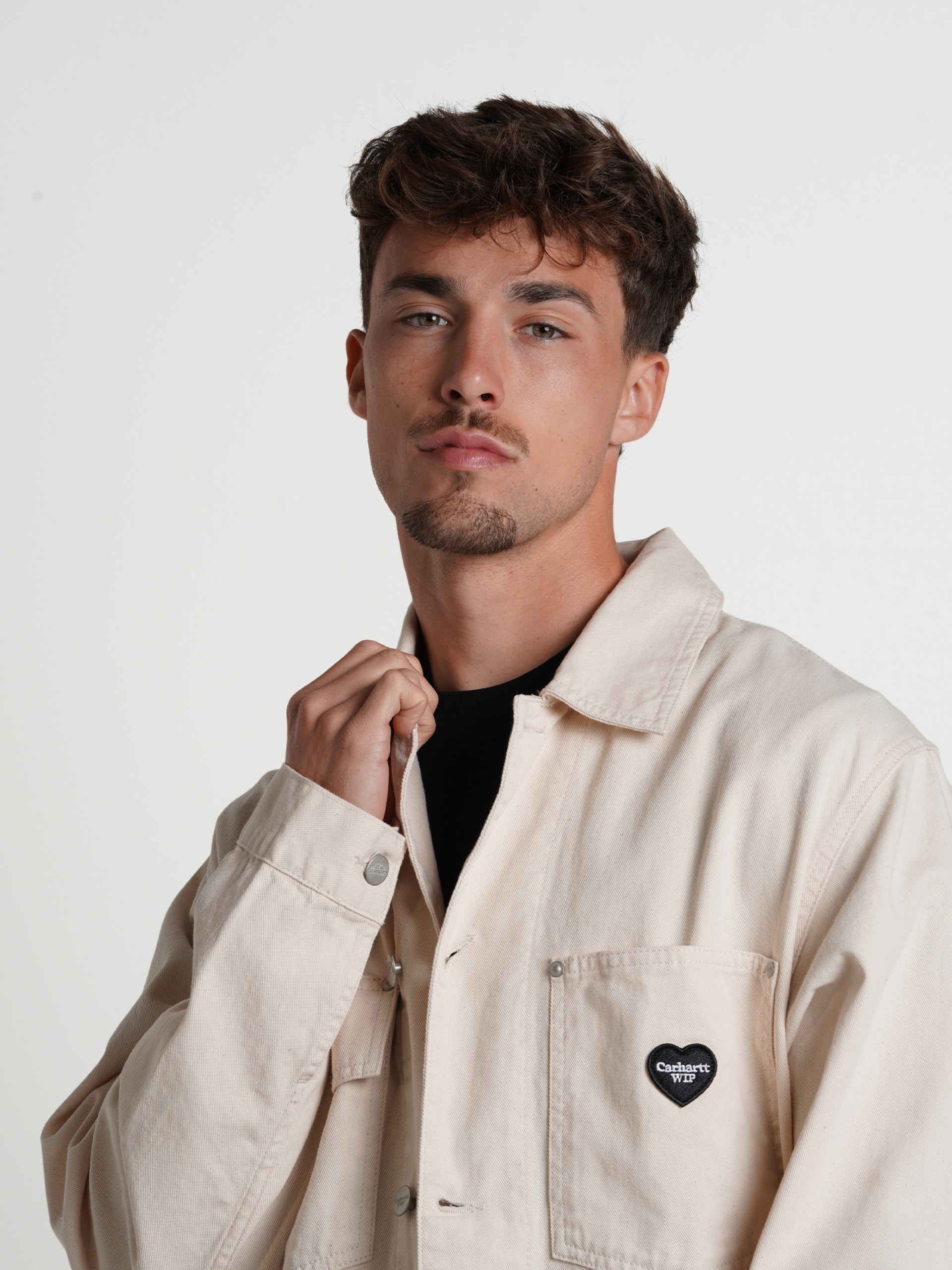 Chaqueta Carhartt WIP Drewe Chore Beige