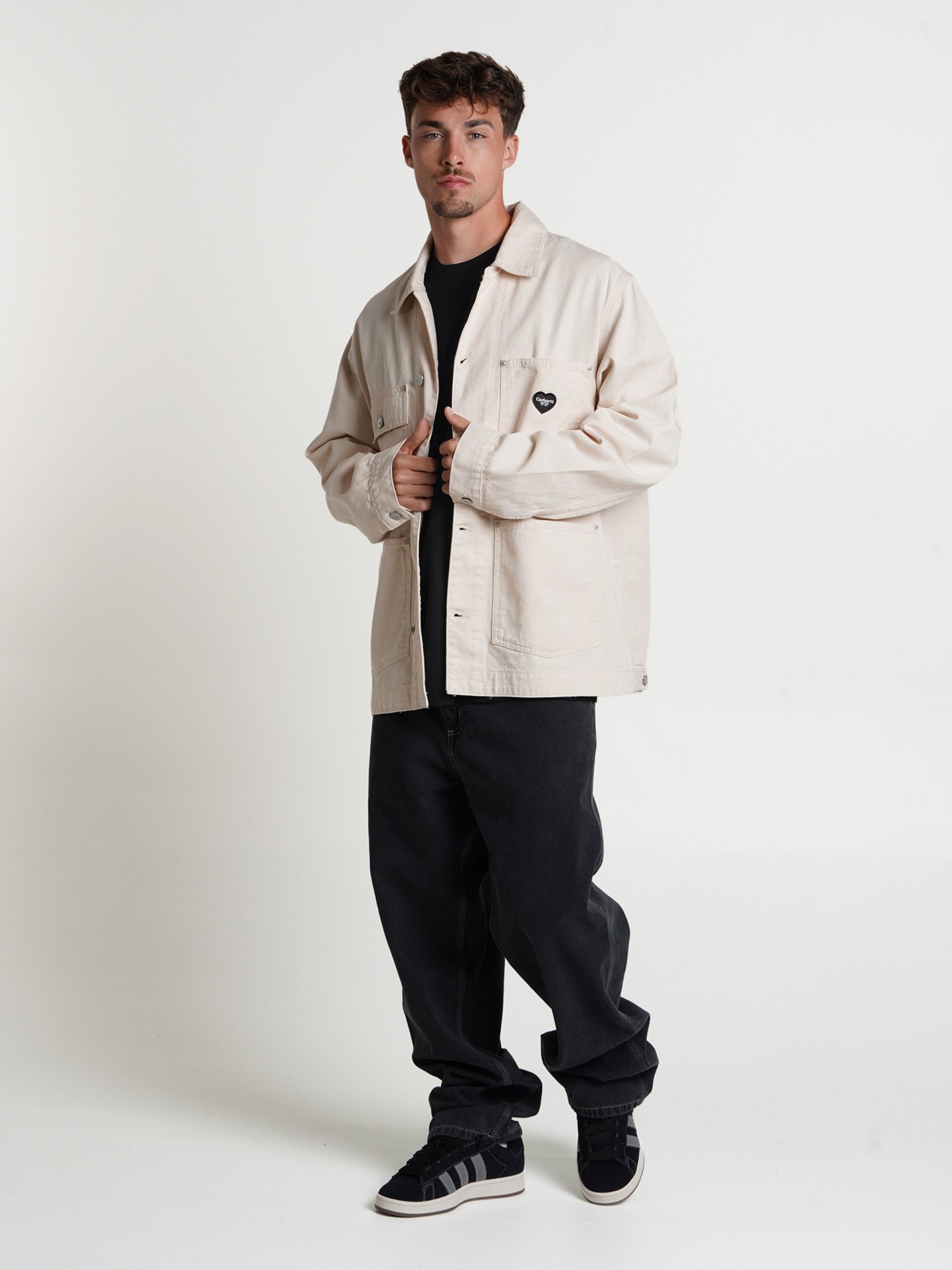 Chaqueta Carhartt WIP Drewe Chore Beige