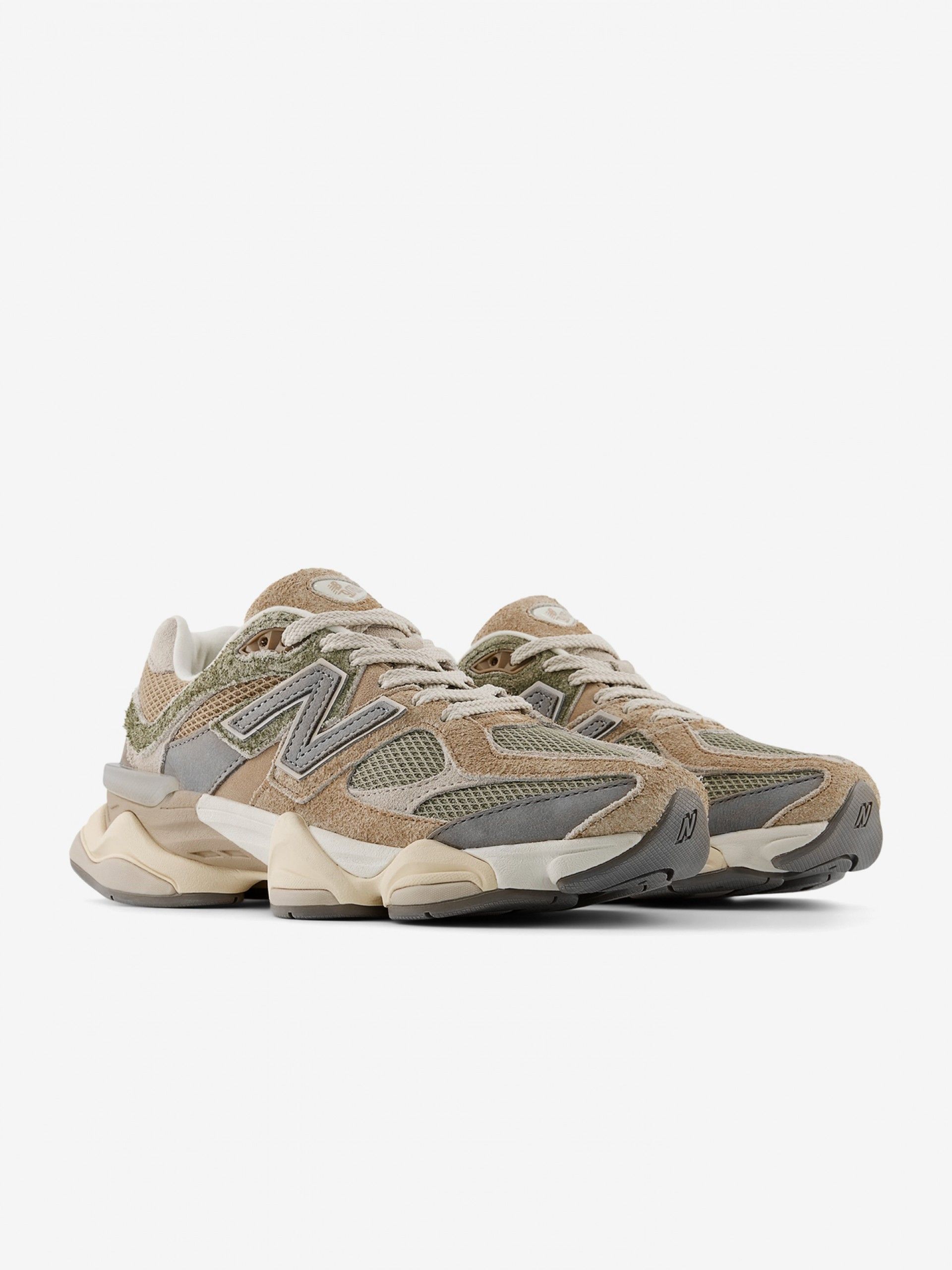 Zapatillas New Balance U9060 V1 Camel y Verdes