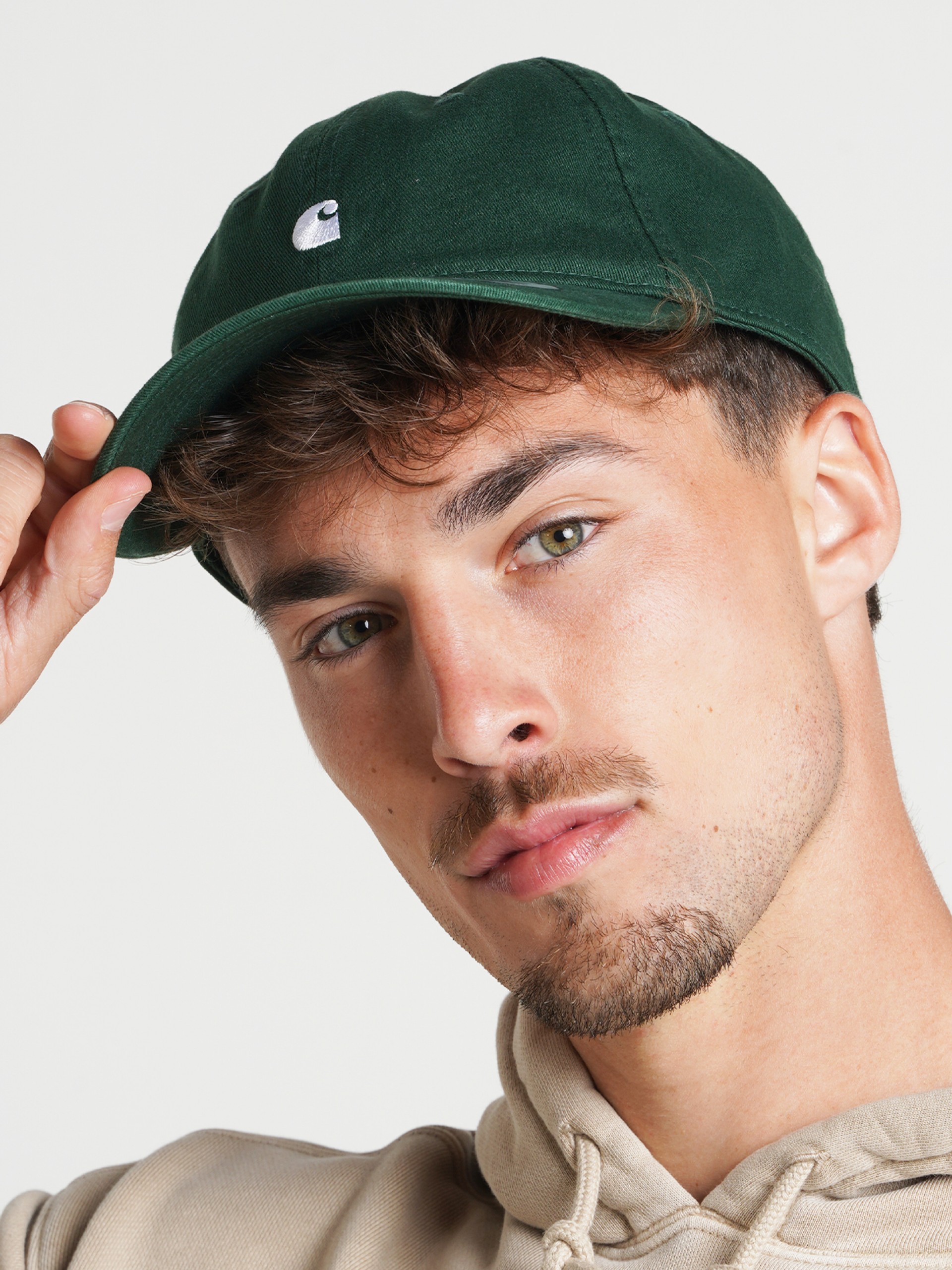 Carhartt WIP Madison Logo Green Cap