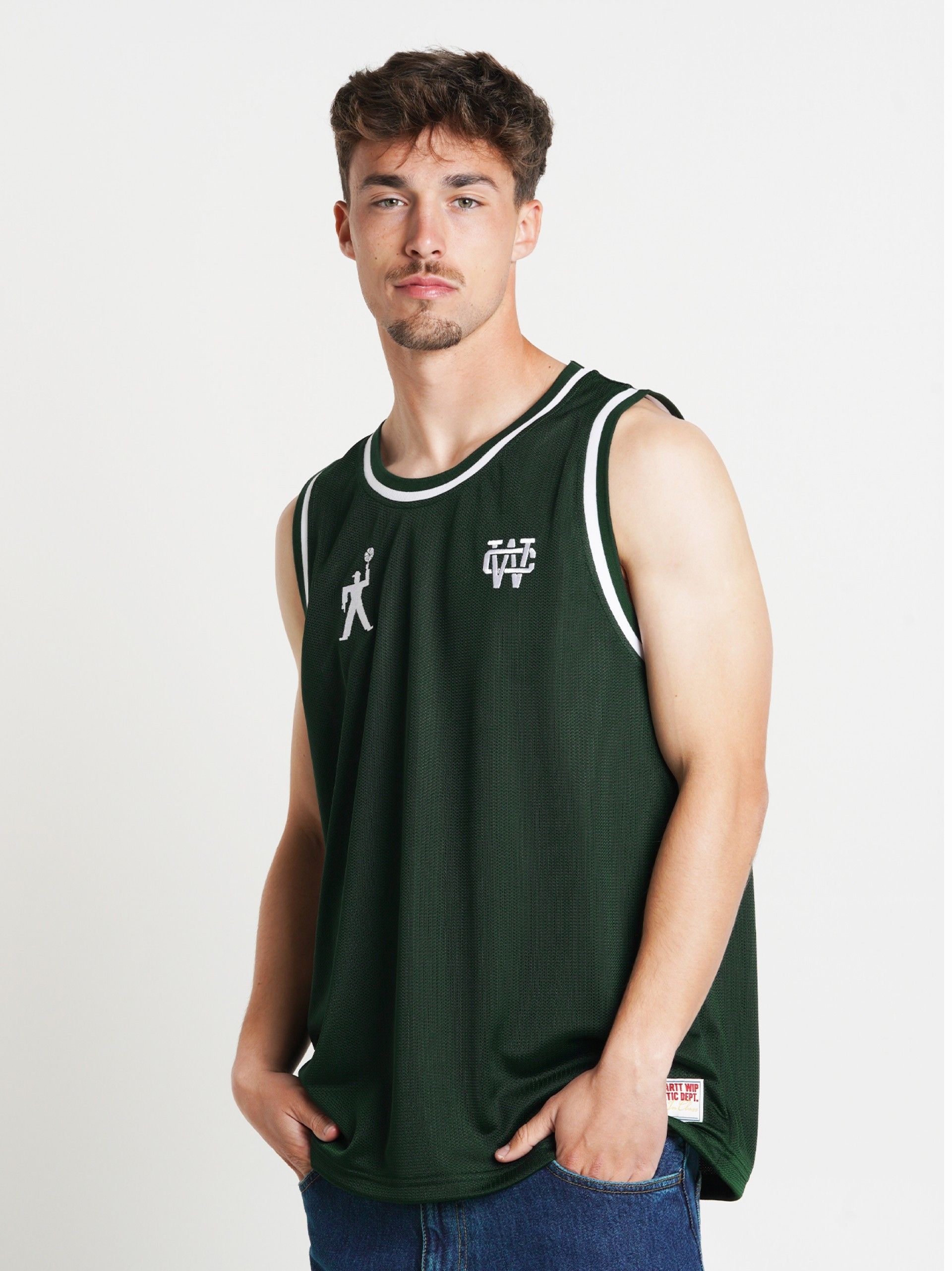 Camiseta sin Mangas Carhartt WIP Win Lock Up A-shirt Verde