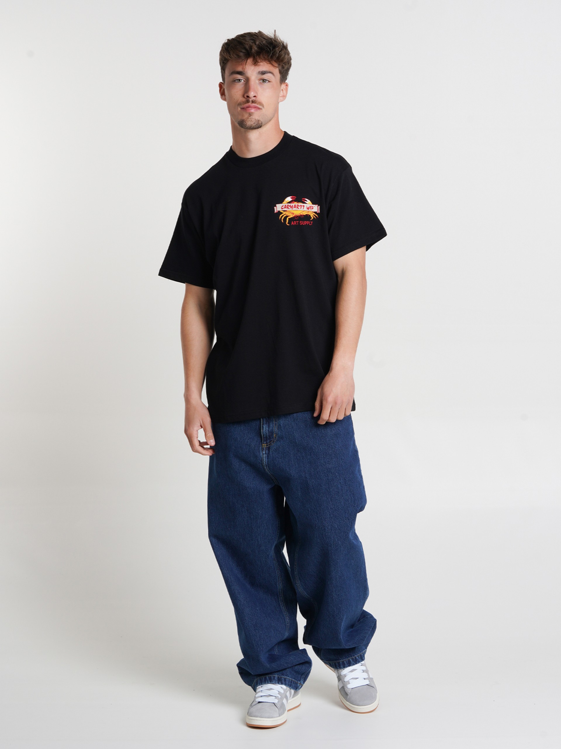 Carhartt WIP Crab Paint Black T-shirt