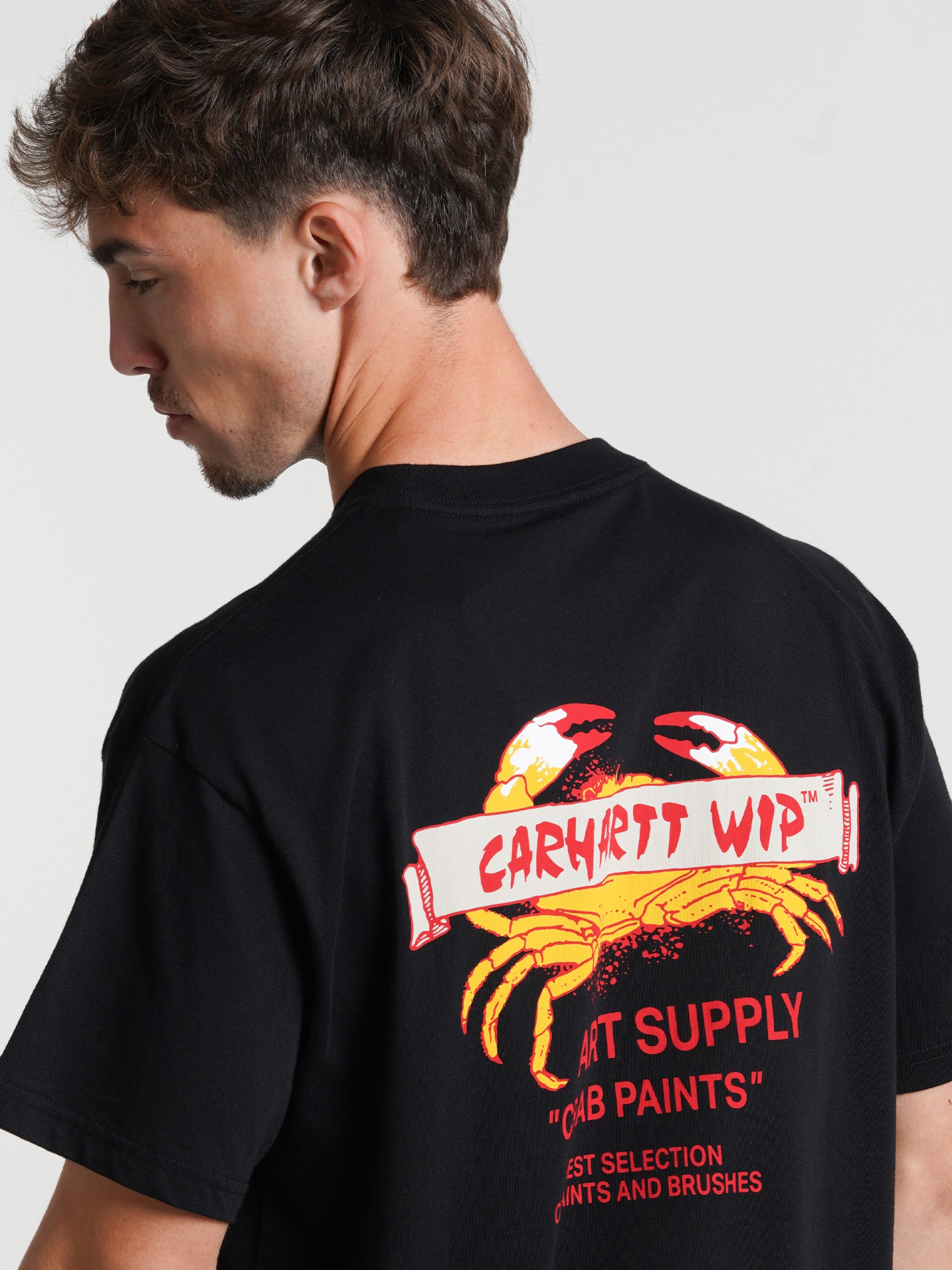 Carhartt WIP Crab Paint Black T-shirt