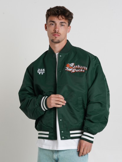 Chaqueta Carhartt WIP Flaming Ducks Verde