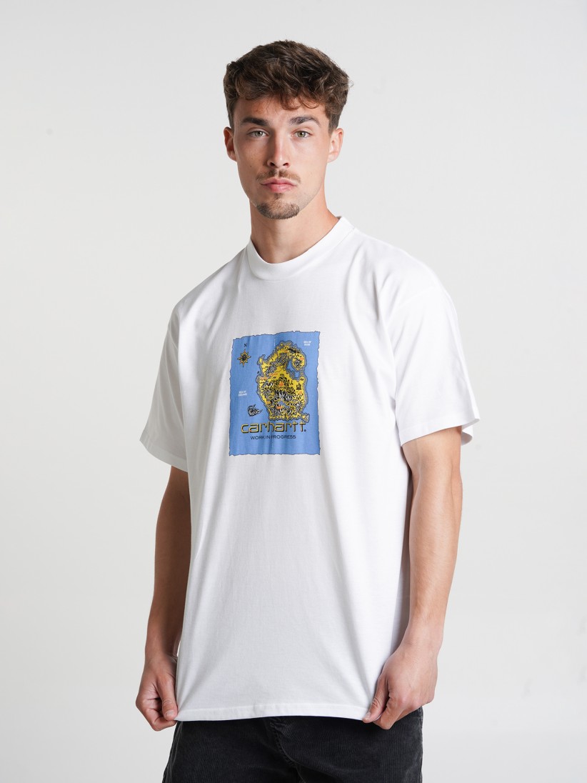 Carhartt WIP Old World White T-shirt - I034777.02.XX - BZR