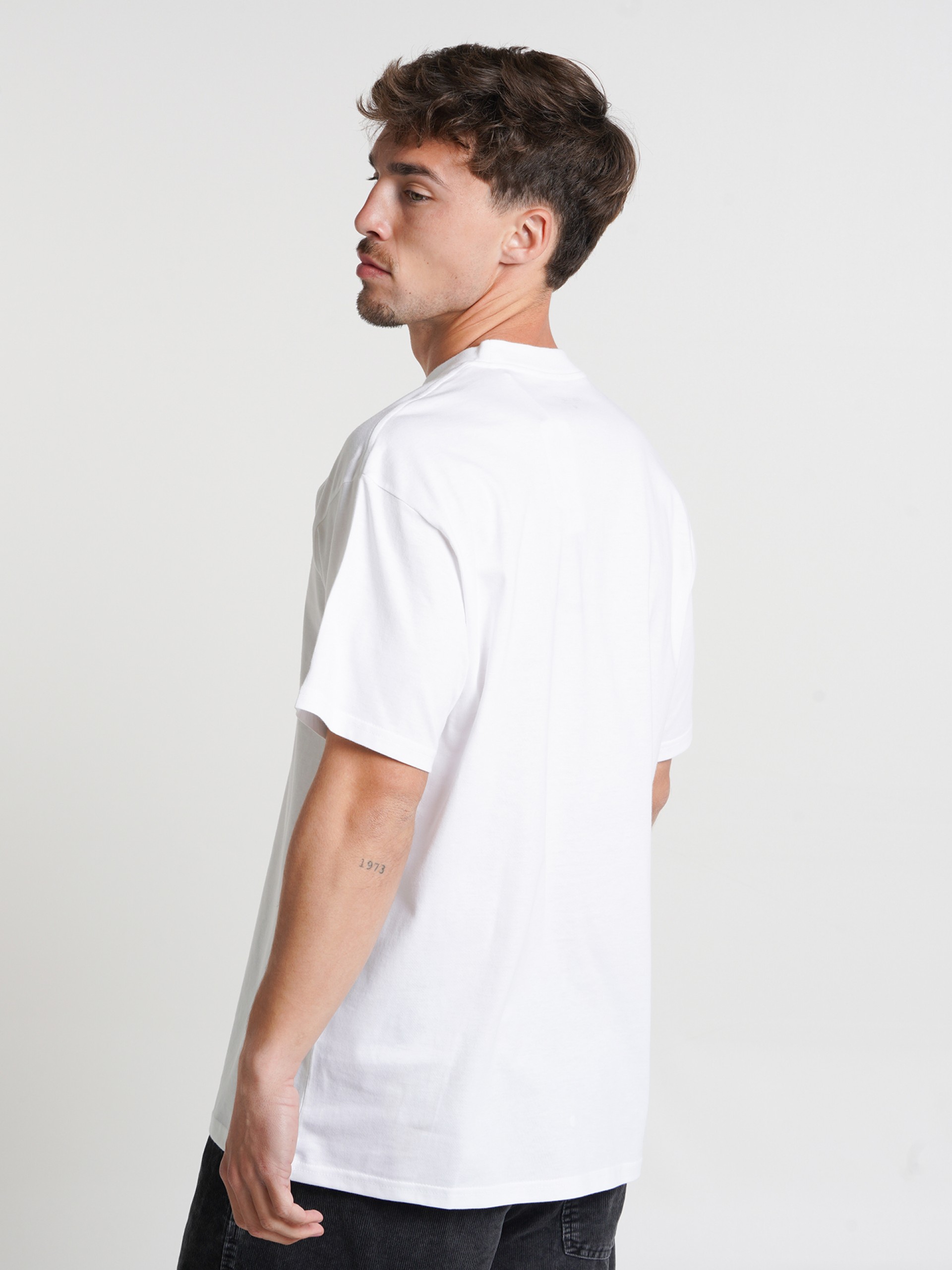 Camiseta Carhartt WIP Old World Blanca