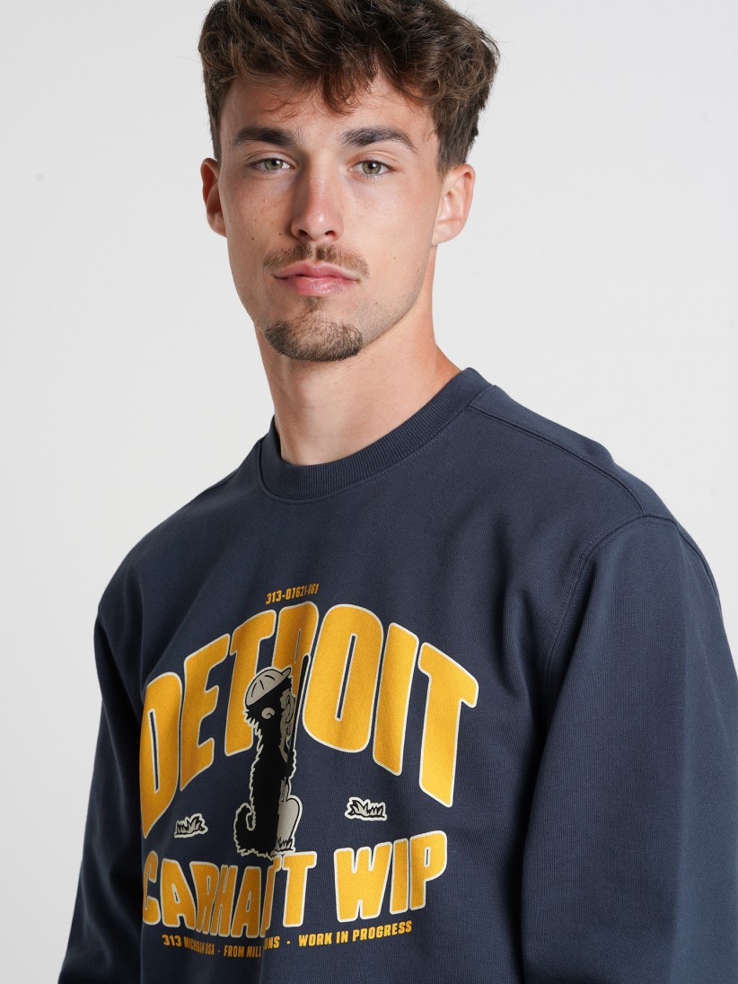 Carhartt WIP Underground Blue Sweater - I034723.01X.XX - BZR