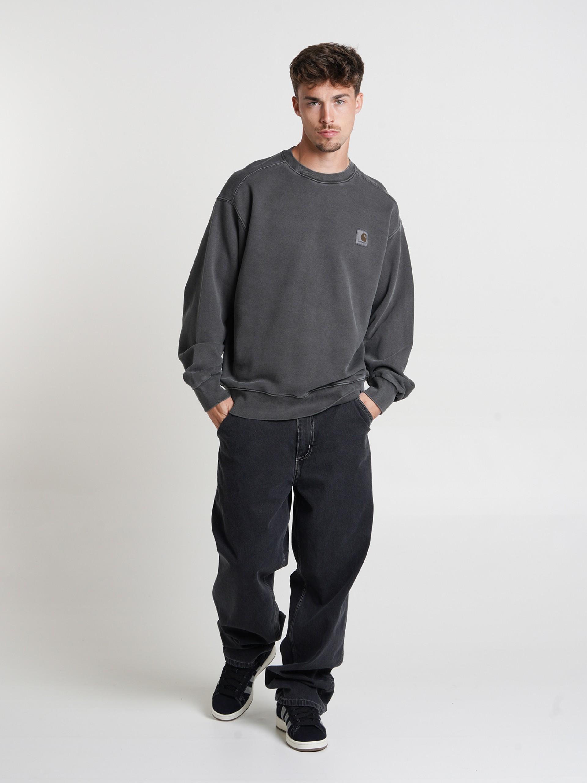 Camisola Carhartt WIP Nelson Cinzenta