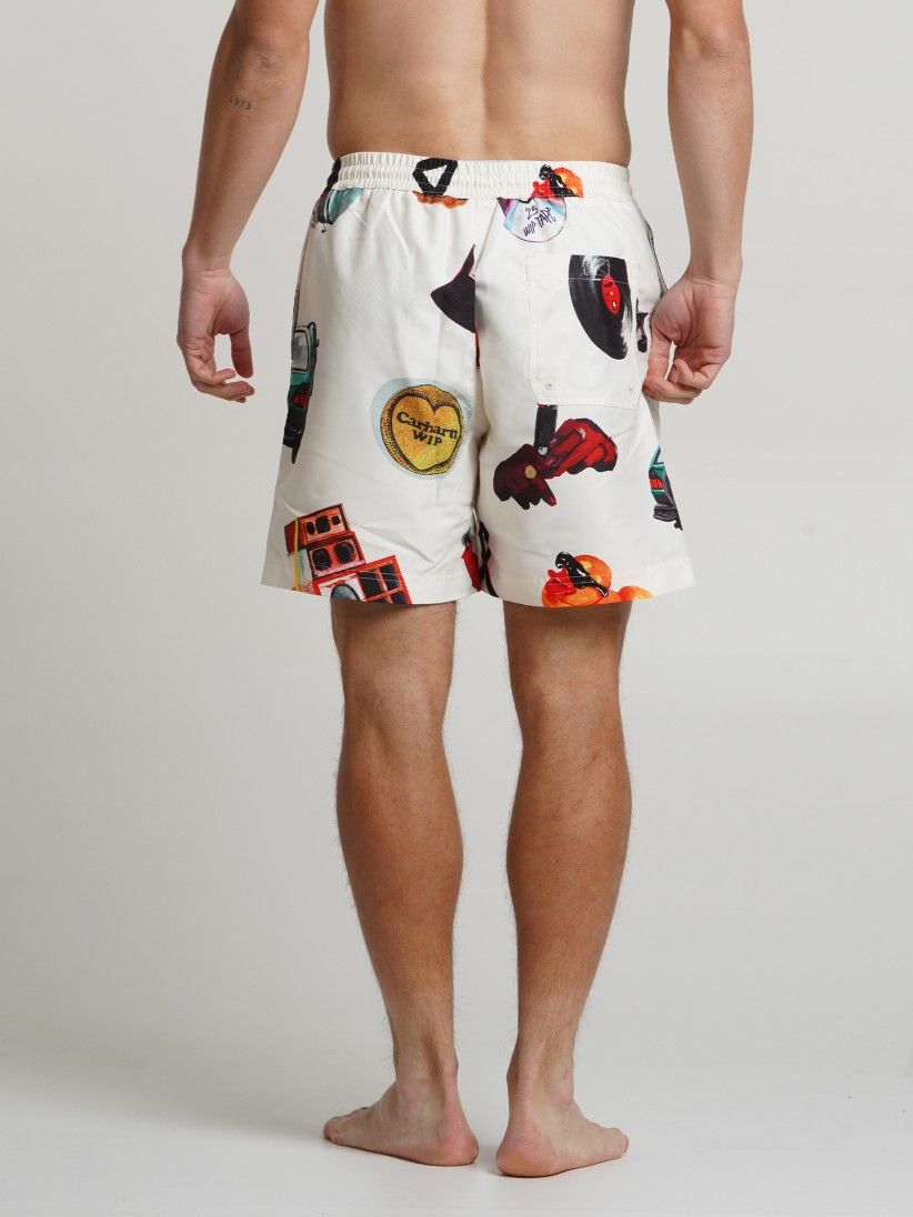 Baador Carhartt WIP Slater Blanco Estampado