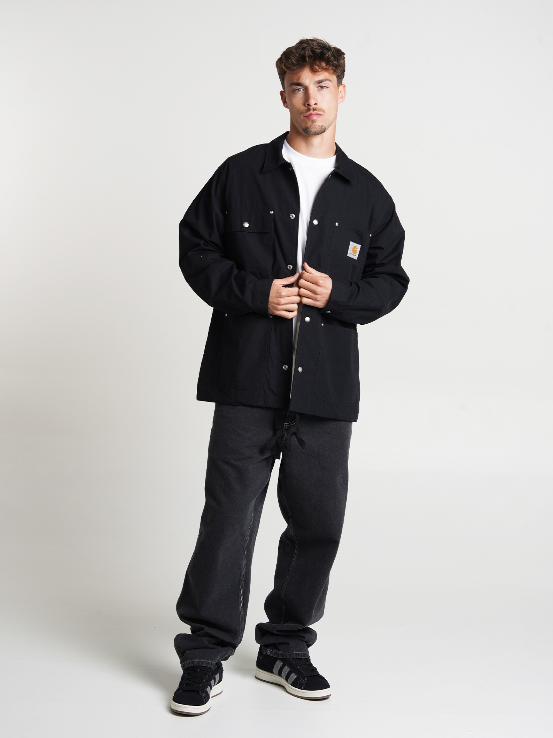 Casaco Carhartt WIP Notus Coach Preto