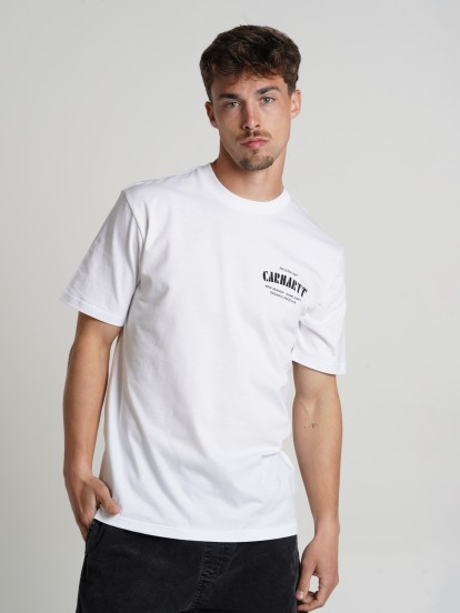 Carhartt WIP Catalogue C Logo White T-shirt