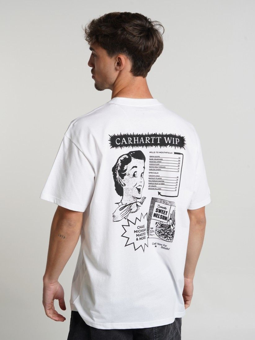 CARHARTT WIP Catalogue メンズ 半袖Tシャツ I034644 00AXX Carhartt WIP Catalogue White T-shirt - I034644.00A.XX - BZR