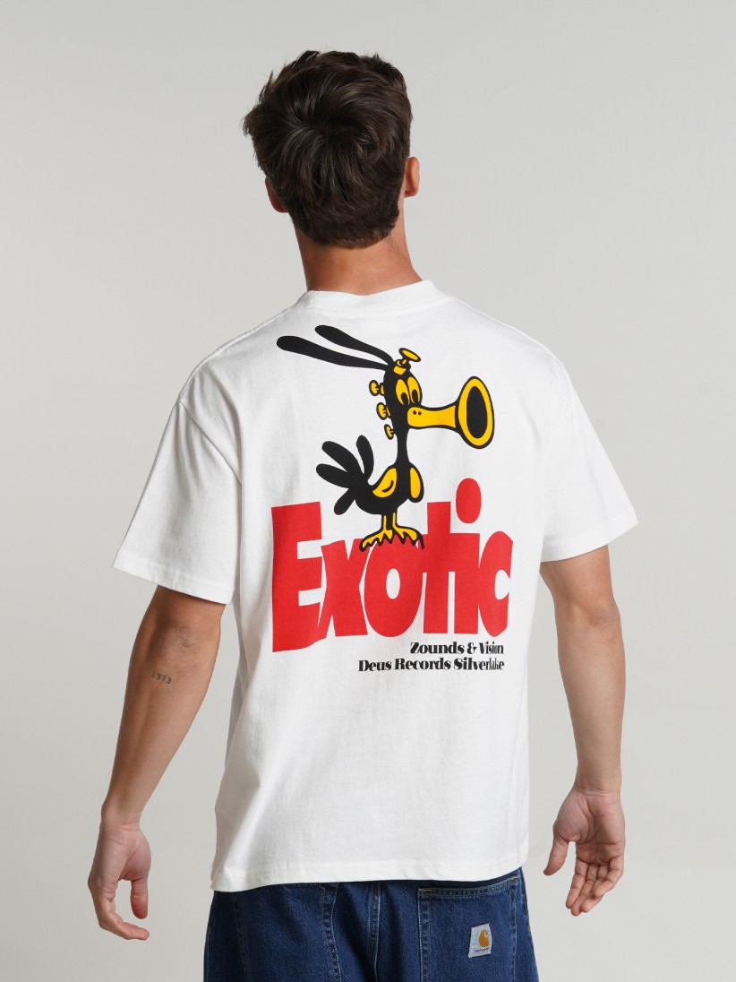 Camiseta Deus Ex Machina Zounds Blanca Camiseta Deus Ex Machina Zounds Blanca
