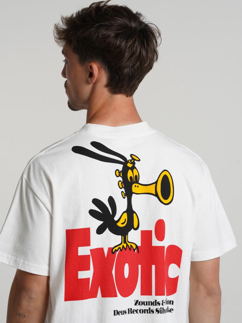 Camiseta Deus Ex Machina Zounds Blanca