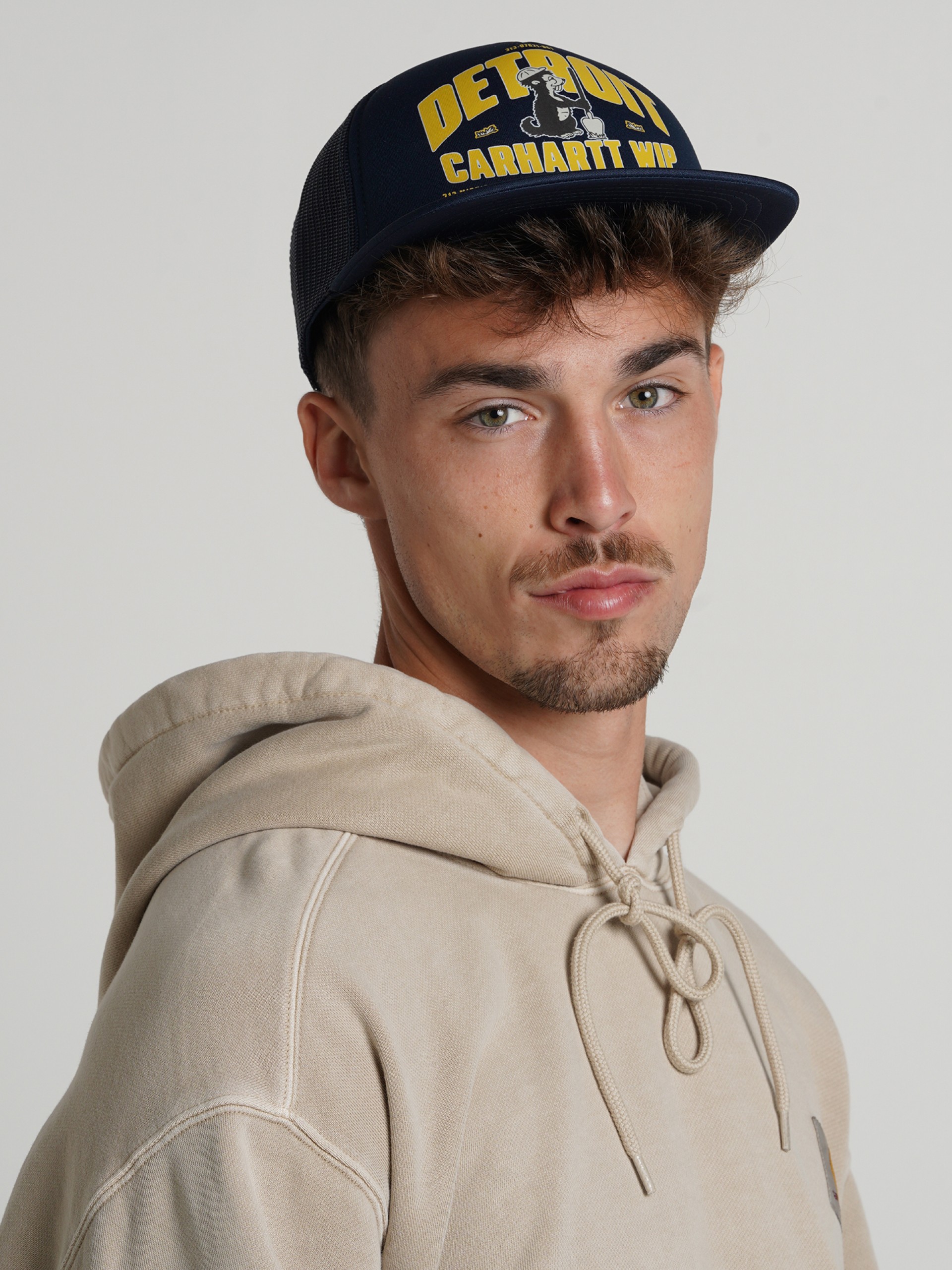 Carhartt WIP Underground Trucker Blue Cap