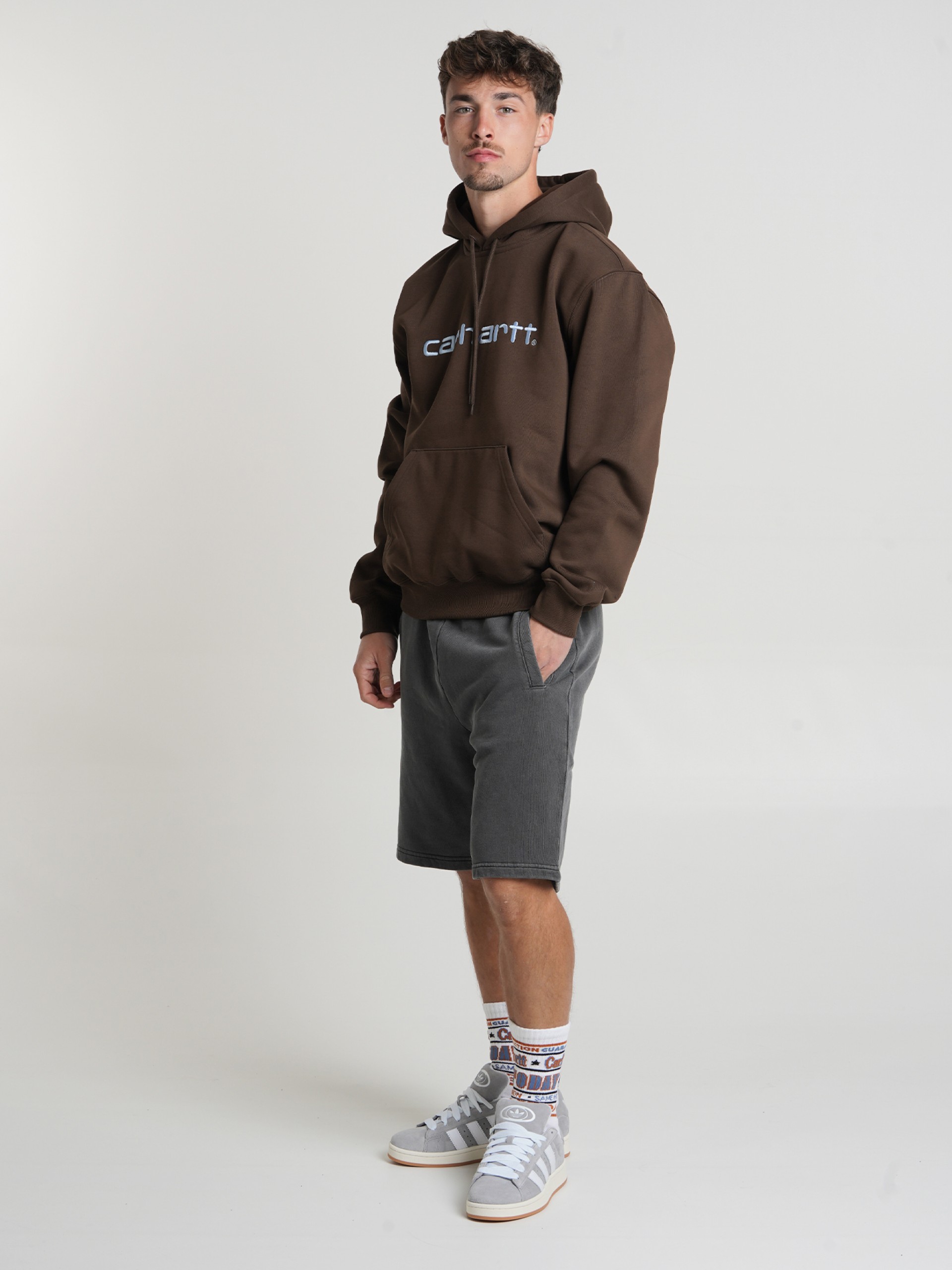 Pantalones Cortos Carhartt WIP Nelson Grises