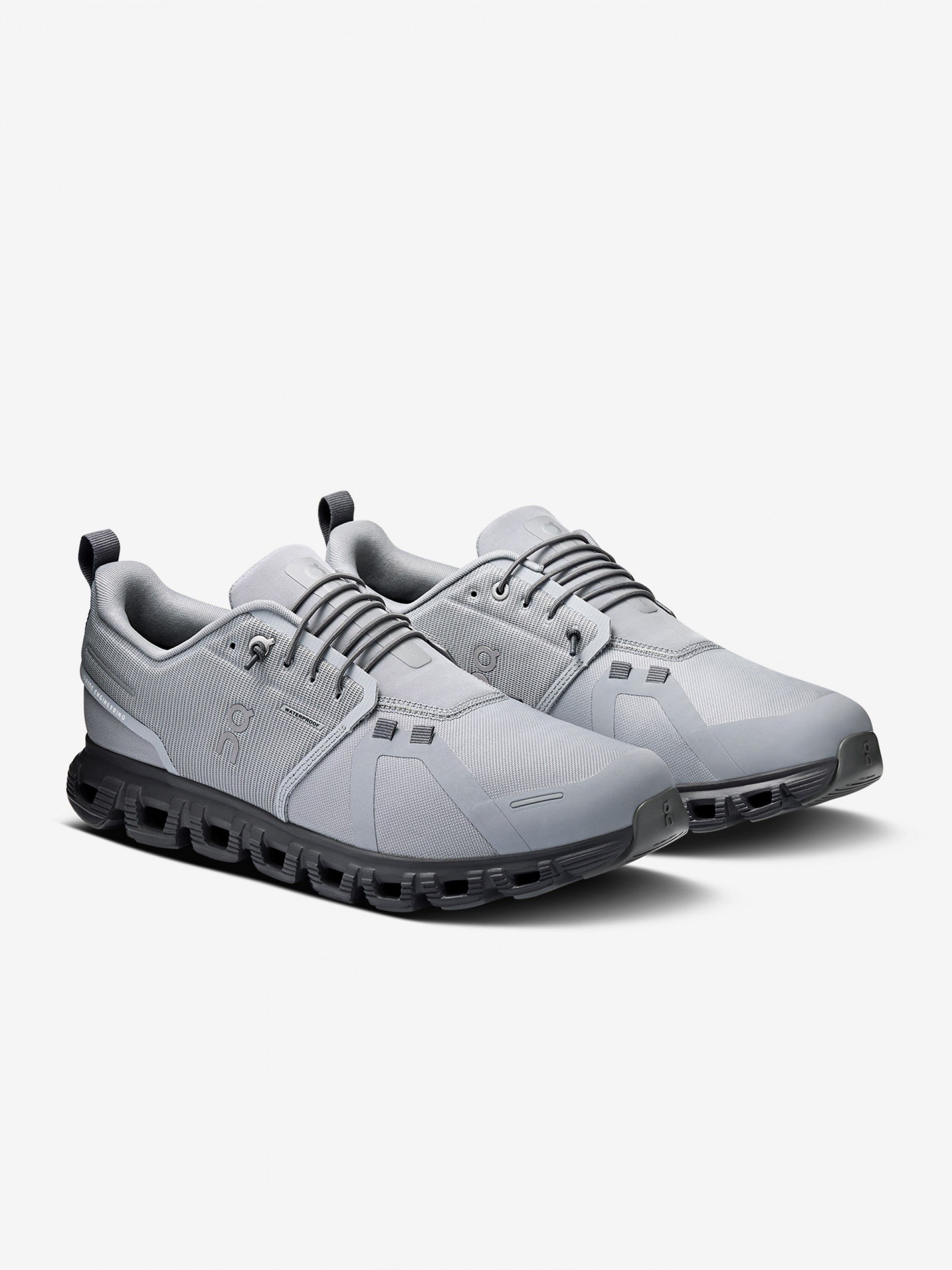 On Running Cloud 6 Waterproof Grey Sneakers