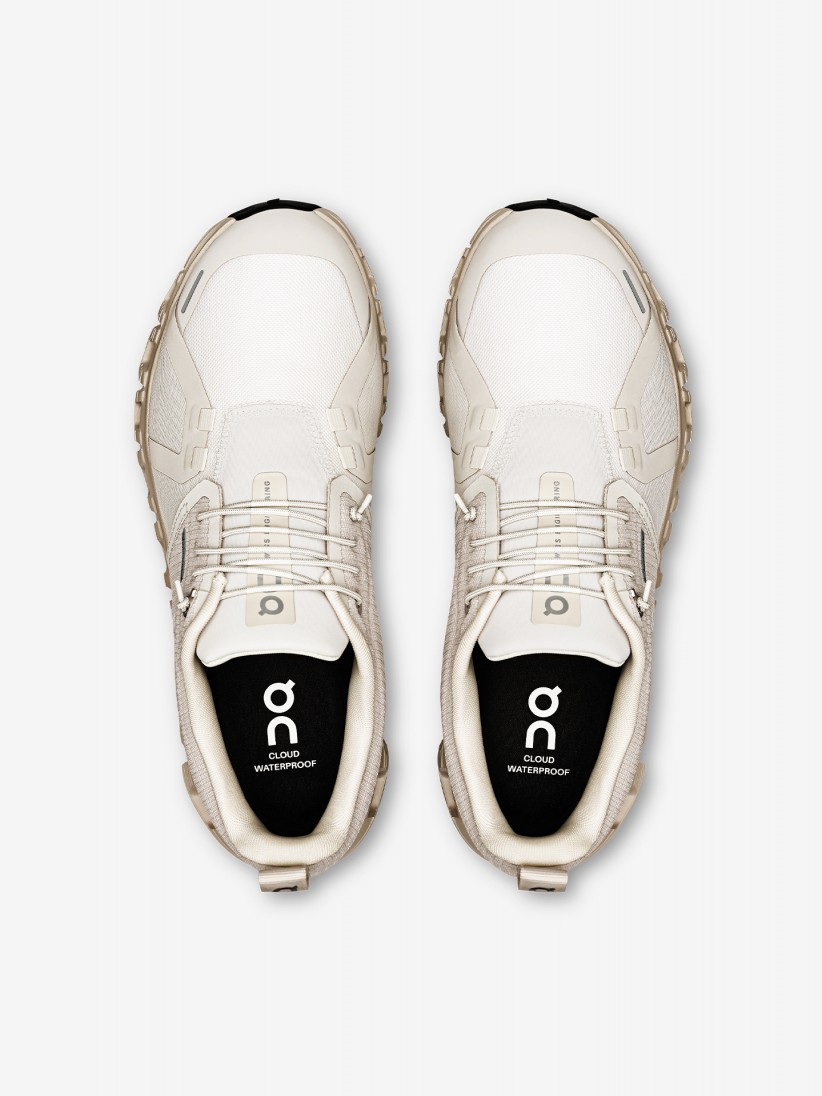 Sapatilhas On Running Cloud 6 Waterproof Bege W
